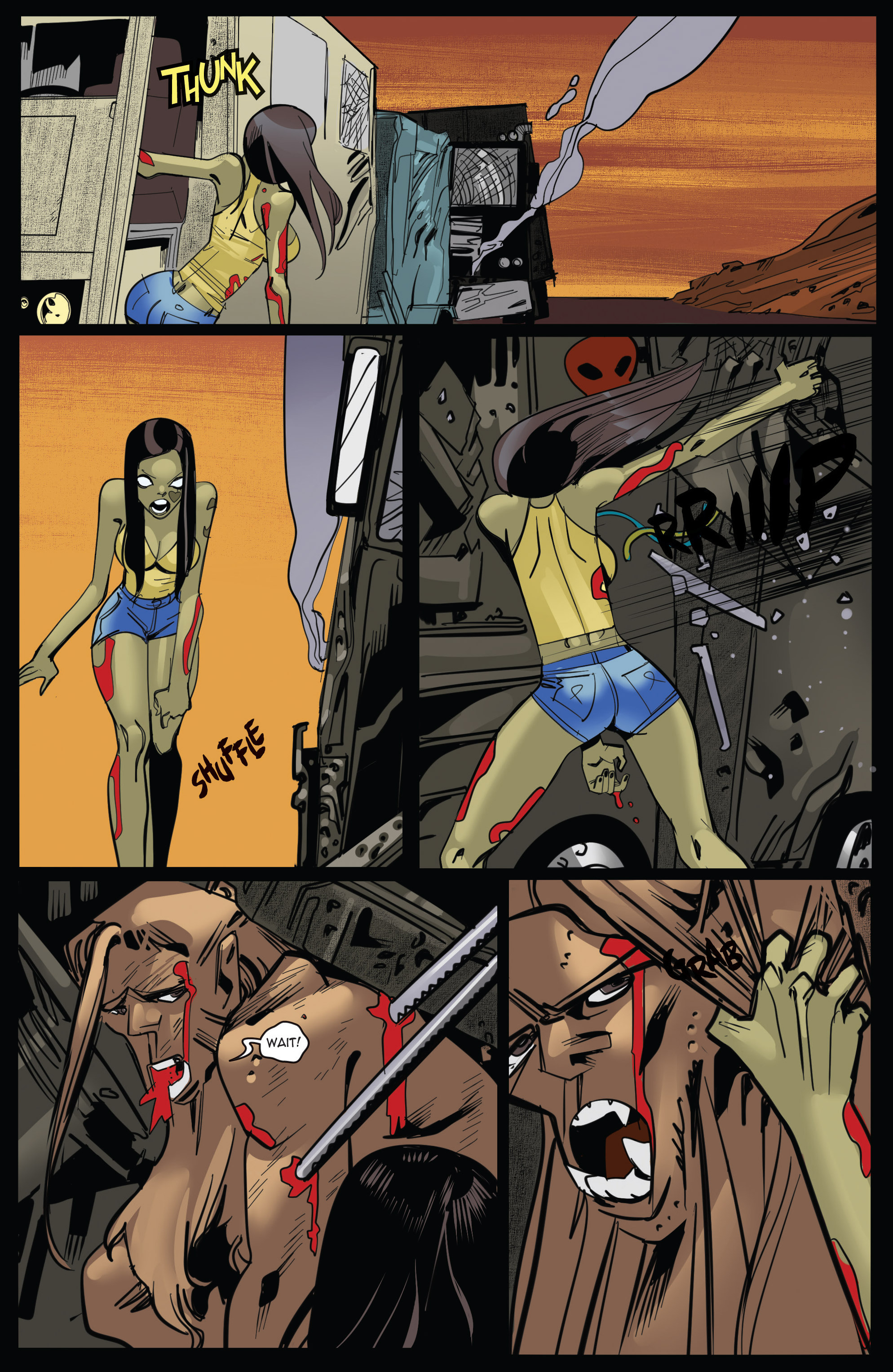 Read online Zombie Tramp (2014) comic -  Issue #30 - 17