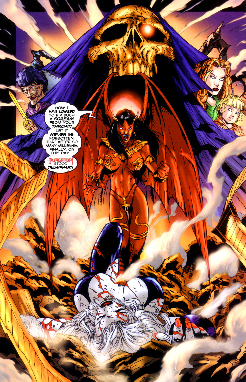 Read online Purgatori vs. Lady Death comic -  Issue # Full - 15