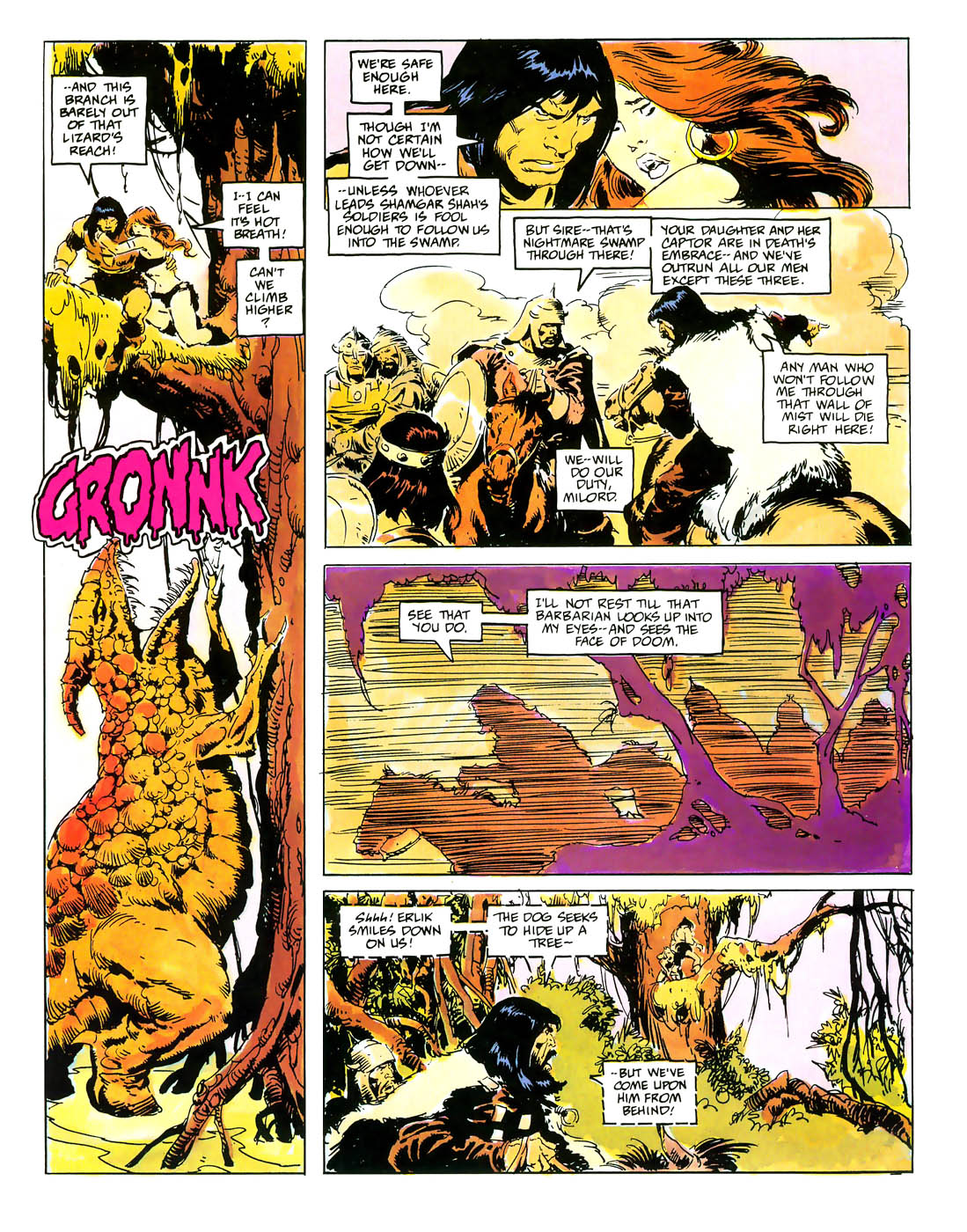Read online Marvel Graphic Novel comic -  Issue #69 - Conan - The Rogue - 41