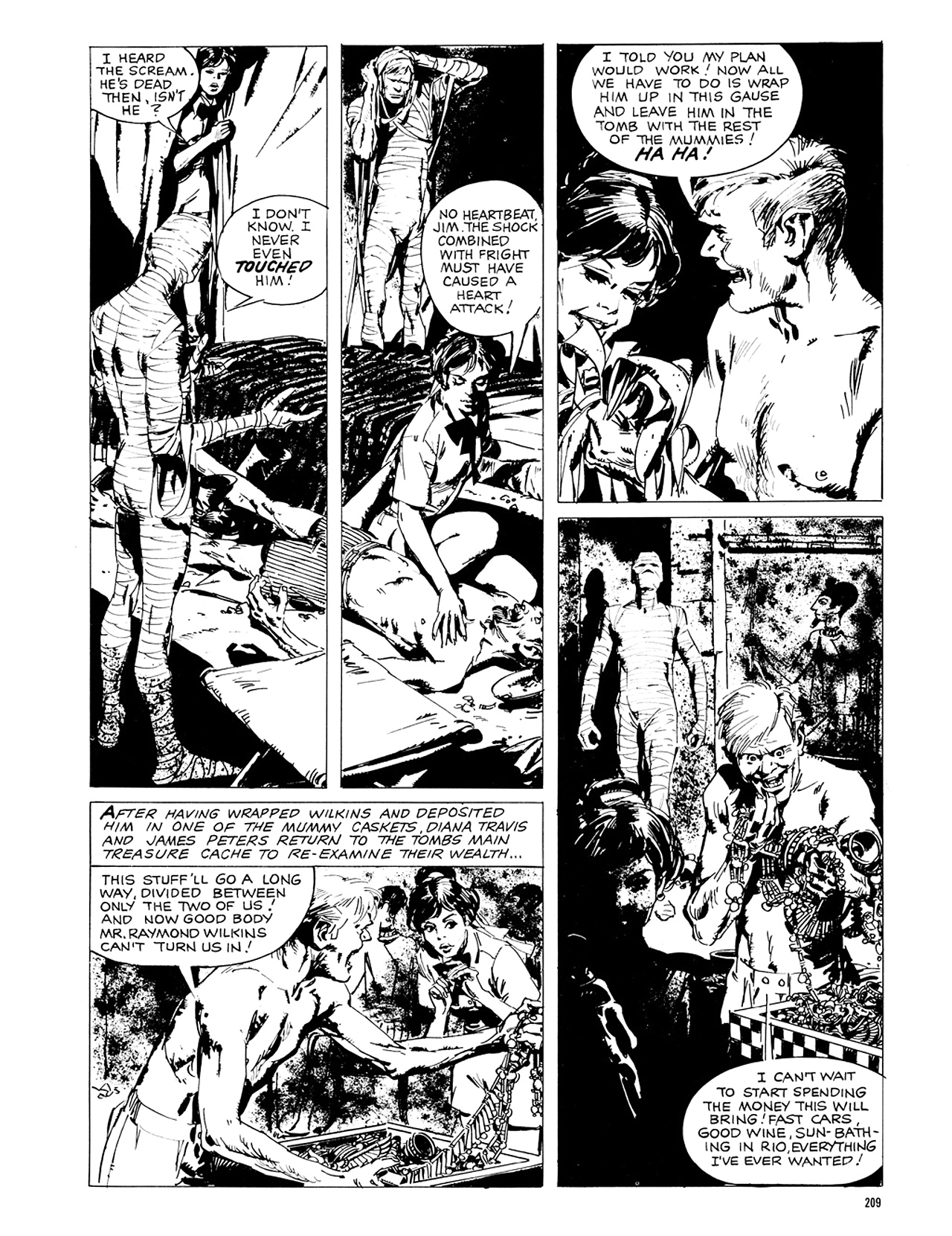 Read online Eerie Archives comic -  Issue # TPB 7 - 210