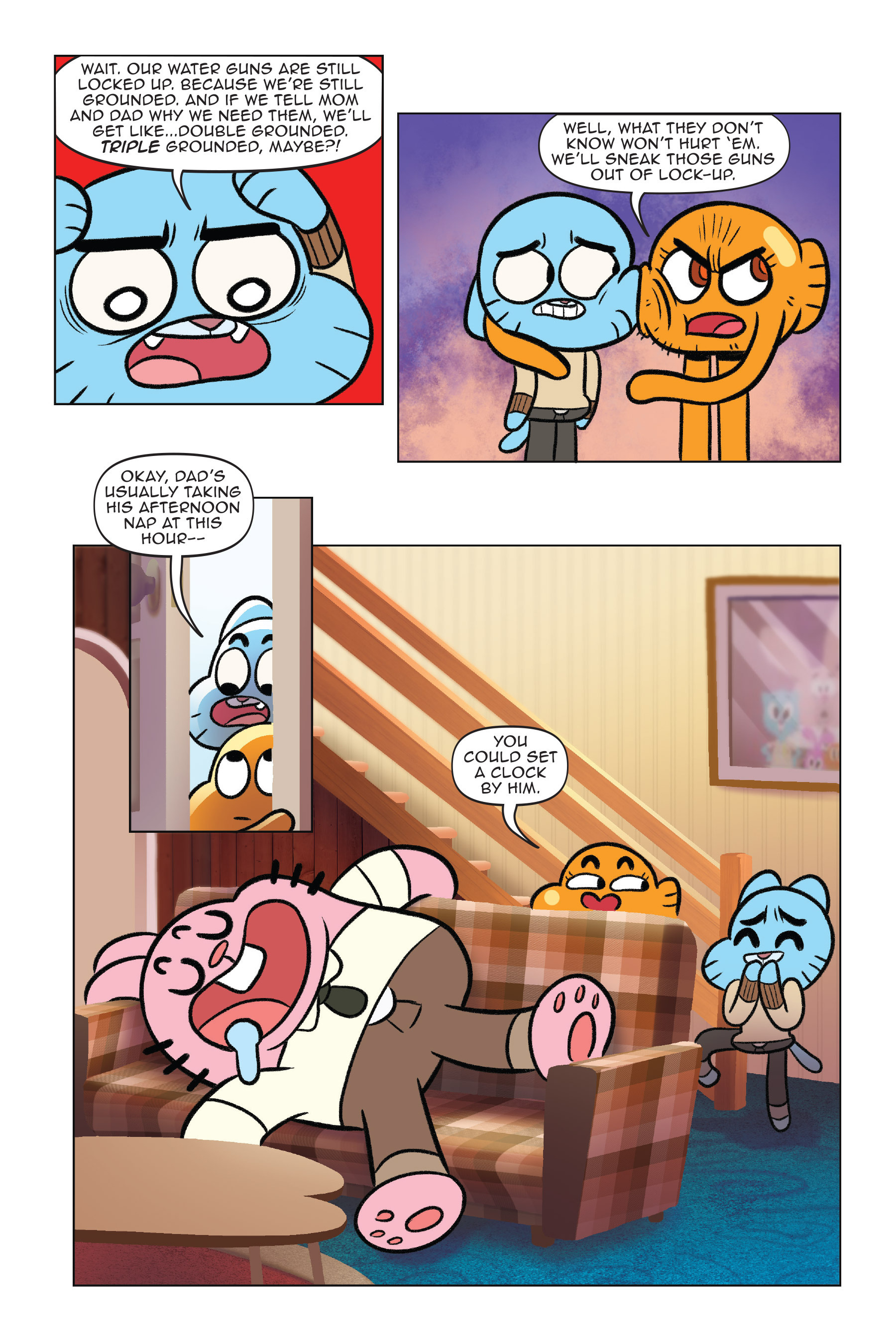 Read online The Amazing World of Gumball: Cheat Code comic -  Issue # Full - 76