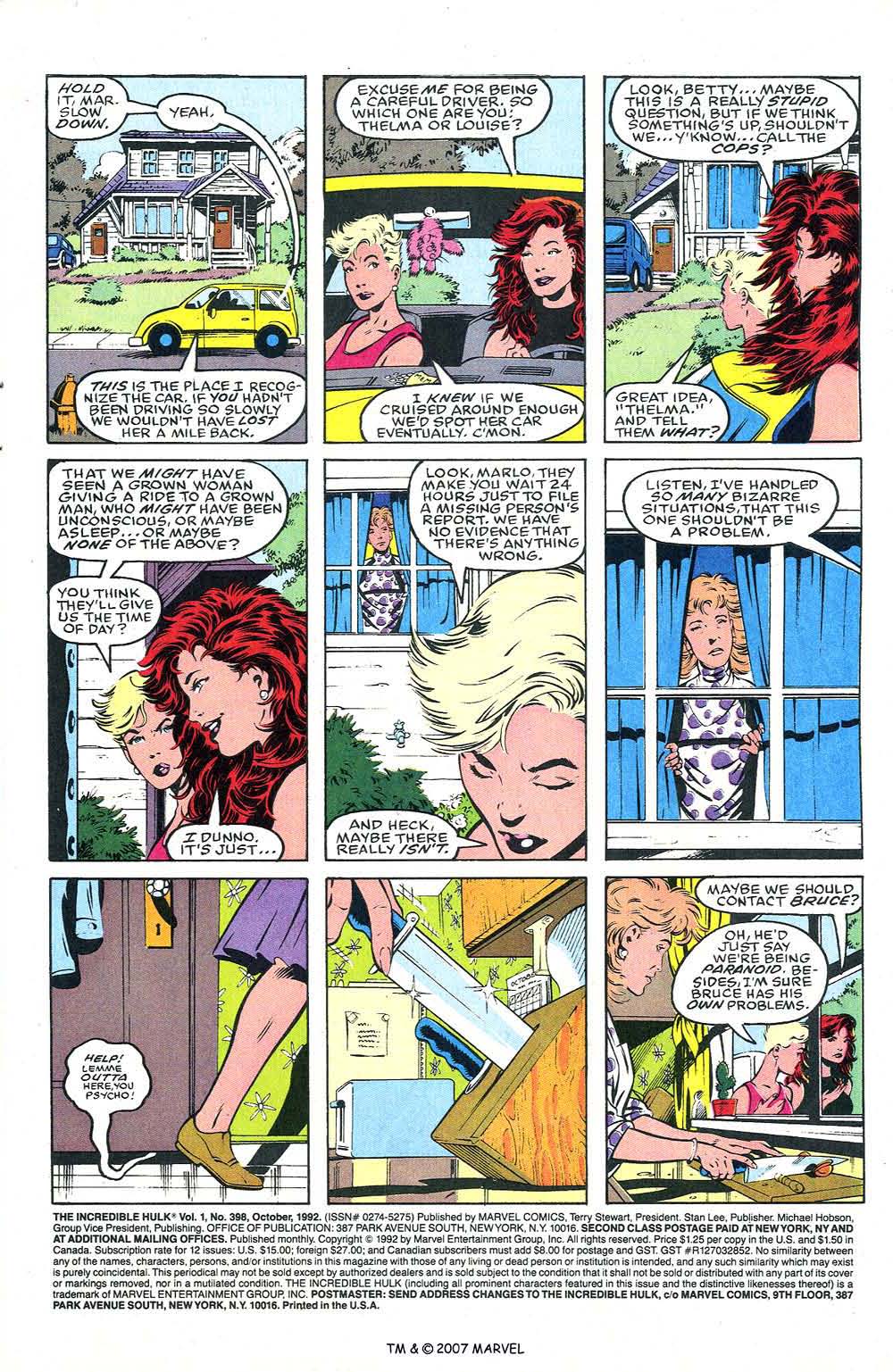 Read online The Incredible Hulk (1968) comic -  Issue #398 - 3