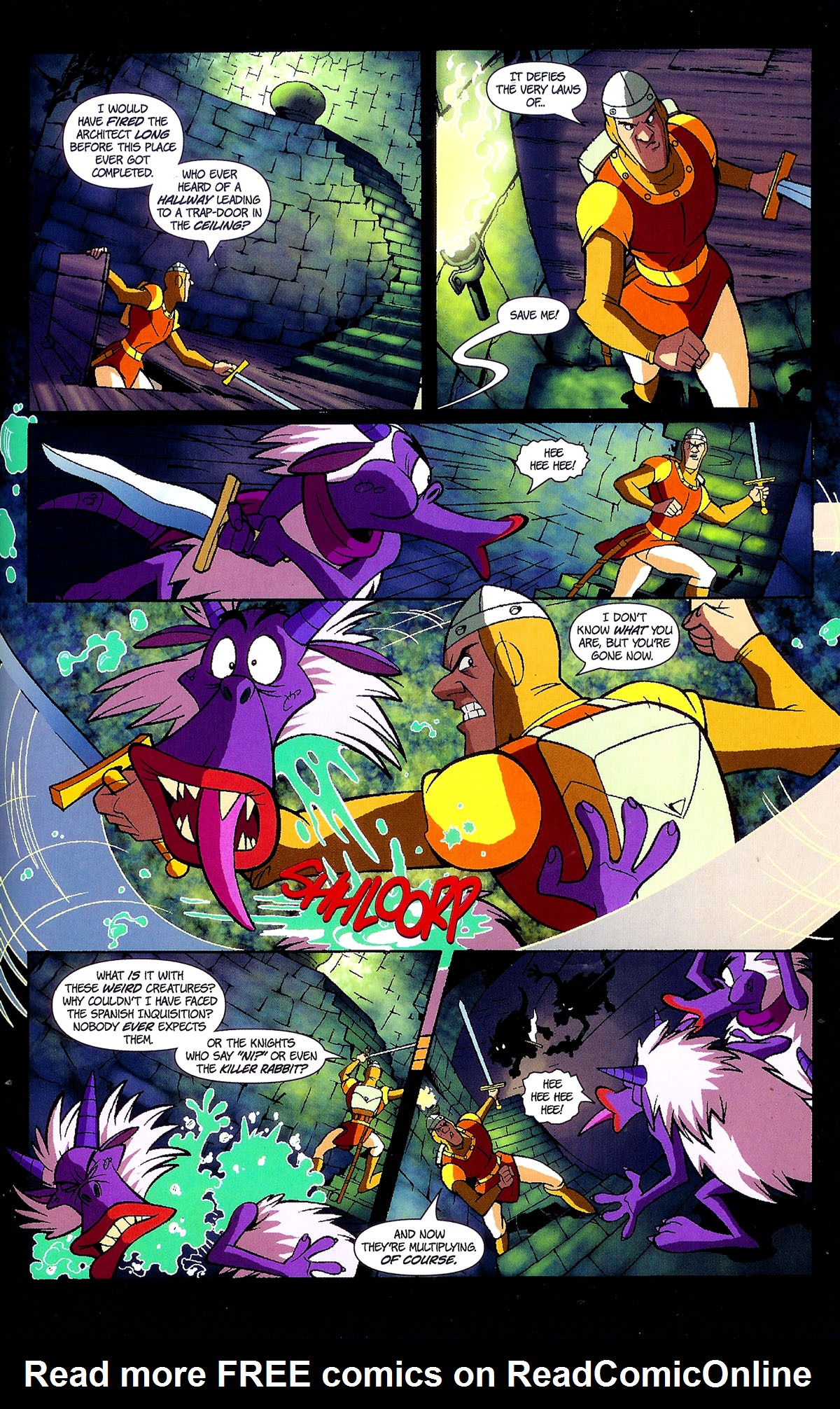 Read online Dragon's Lair comic -  Issue #2 - 21