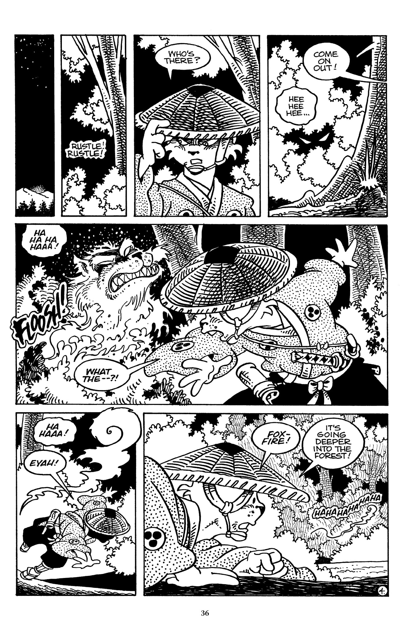 Read online The Usagi Yojimbo Saga comic -  Issue # TPB 3 - 36