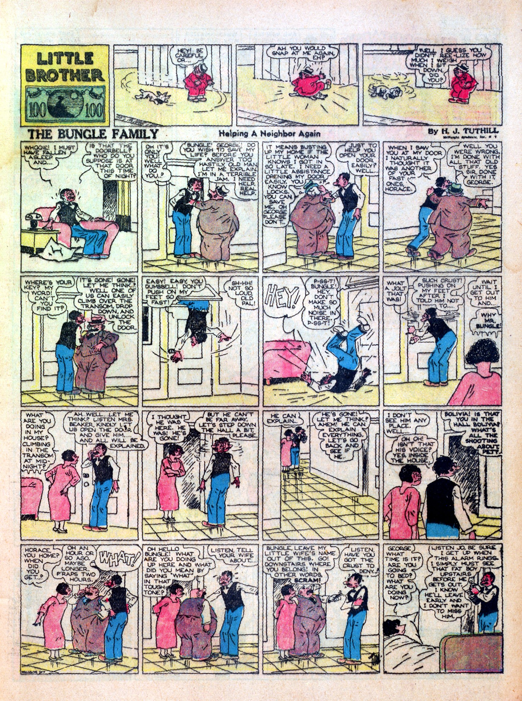 Read online Famous Funnies comic -  Issue #7 - 7