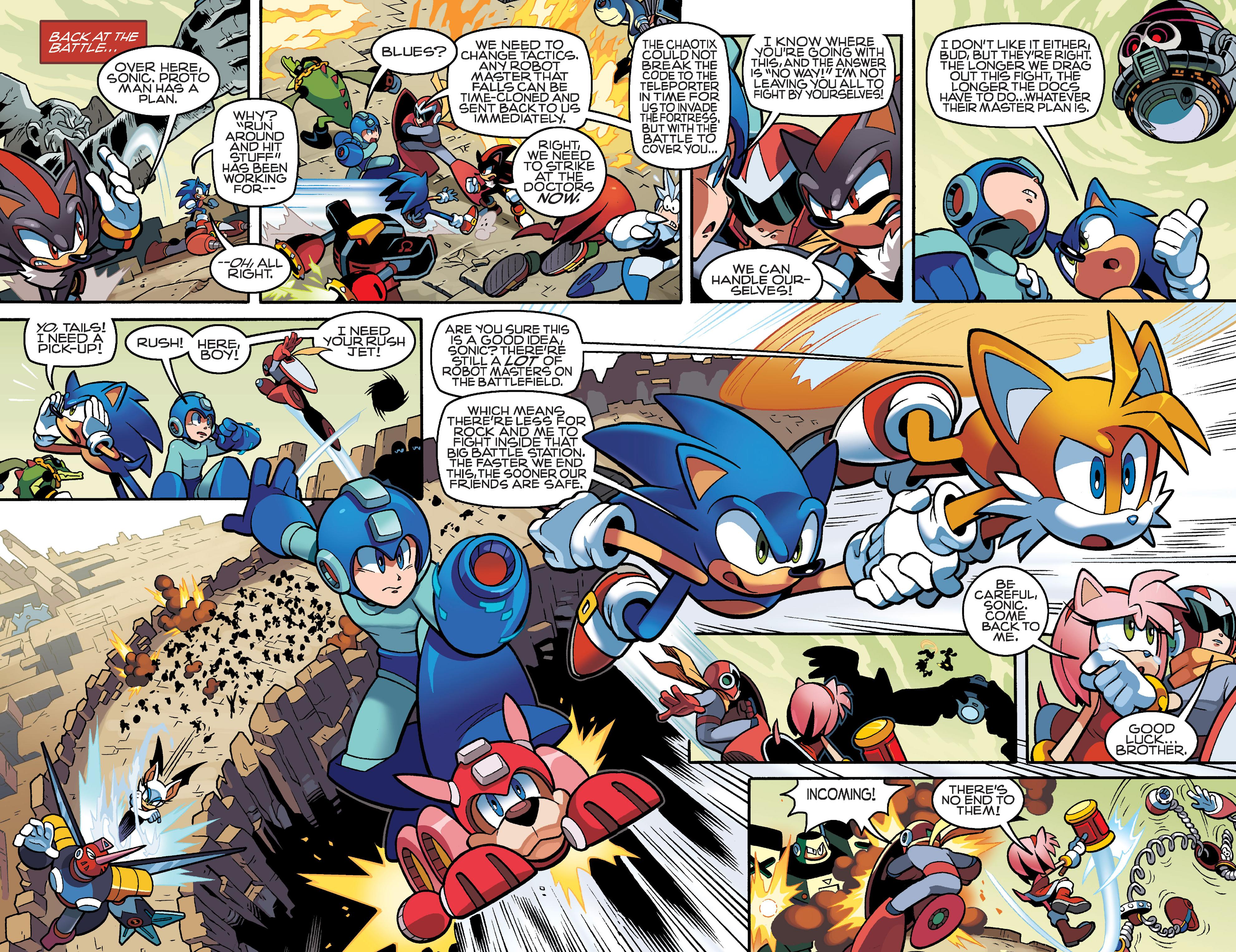 Read online Sonic Mega Man Worlds Collide comic -  Issue # Vol 3 - 27