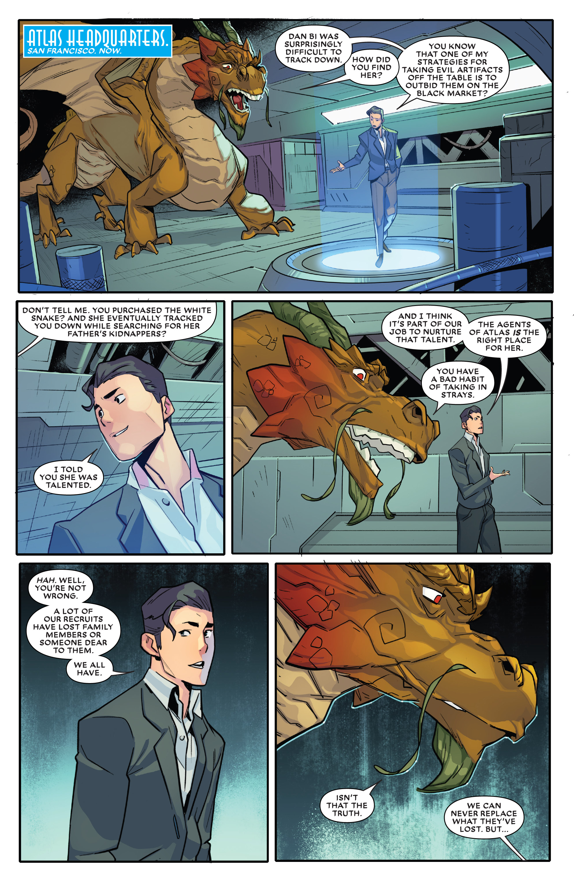 Read online Future Fight Firsts: Luna Snow comic -  Issue #Future Fight Firsts Crescent and Io - 21