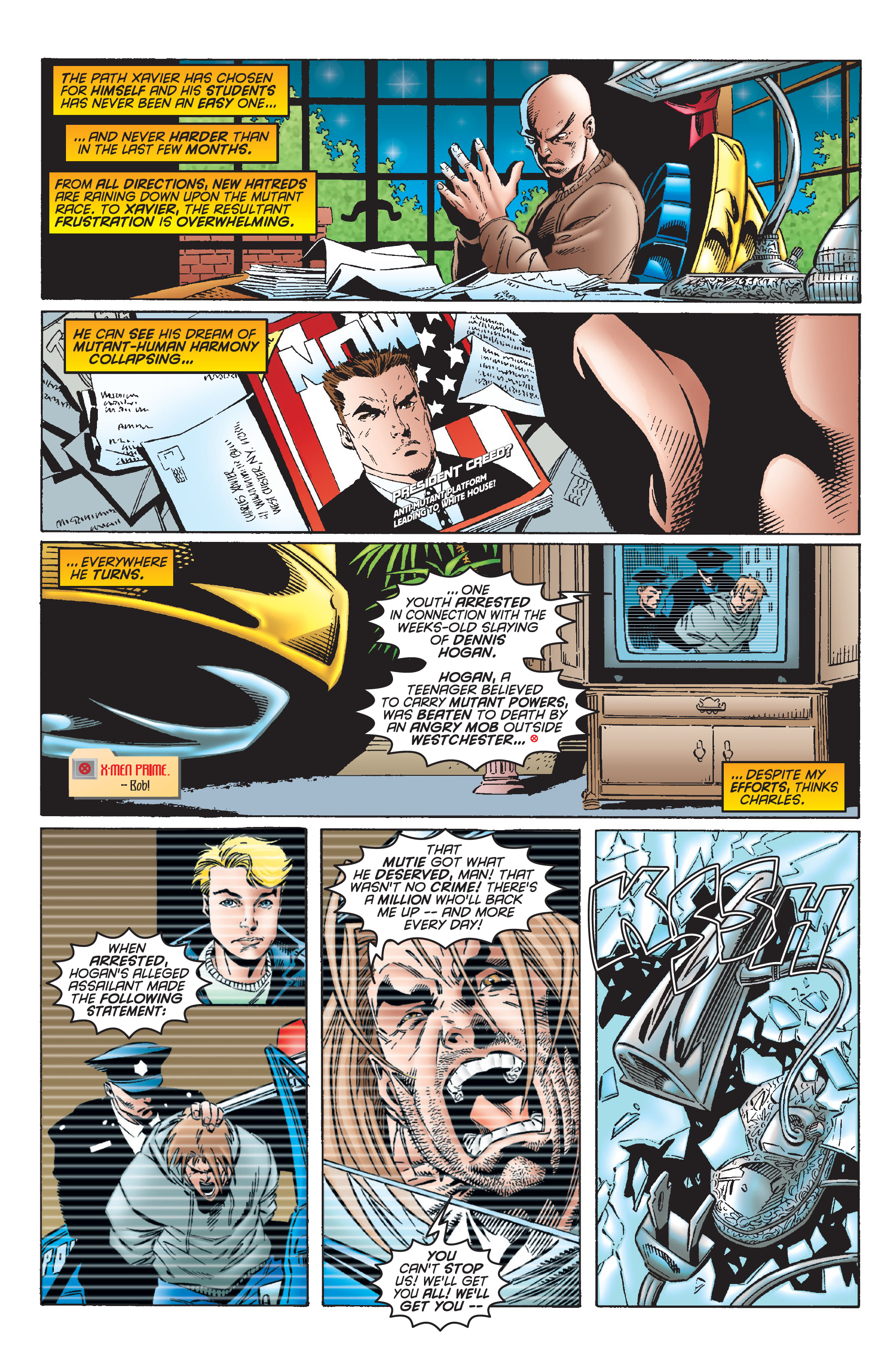 Read online X-Men Milestones: Onslaught comic -  Issue # TPB (Part 1) - 87