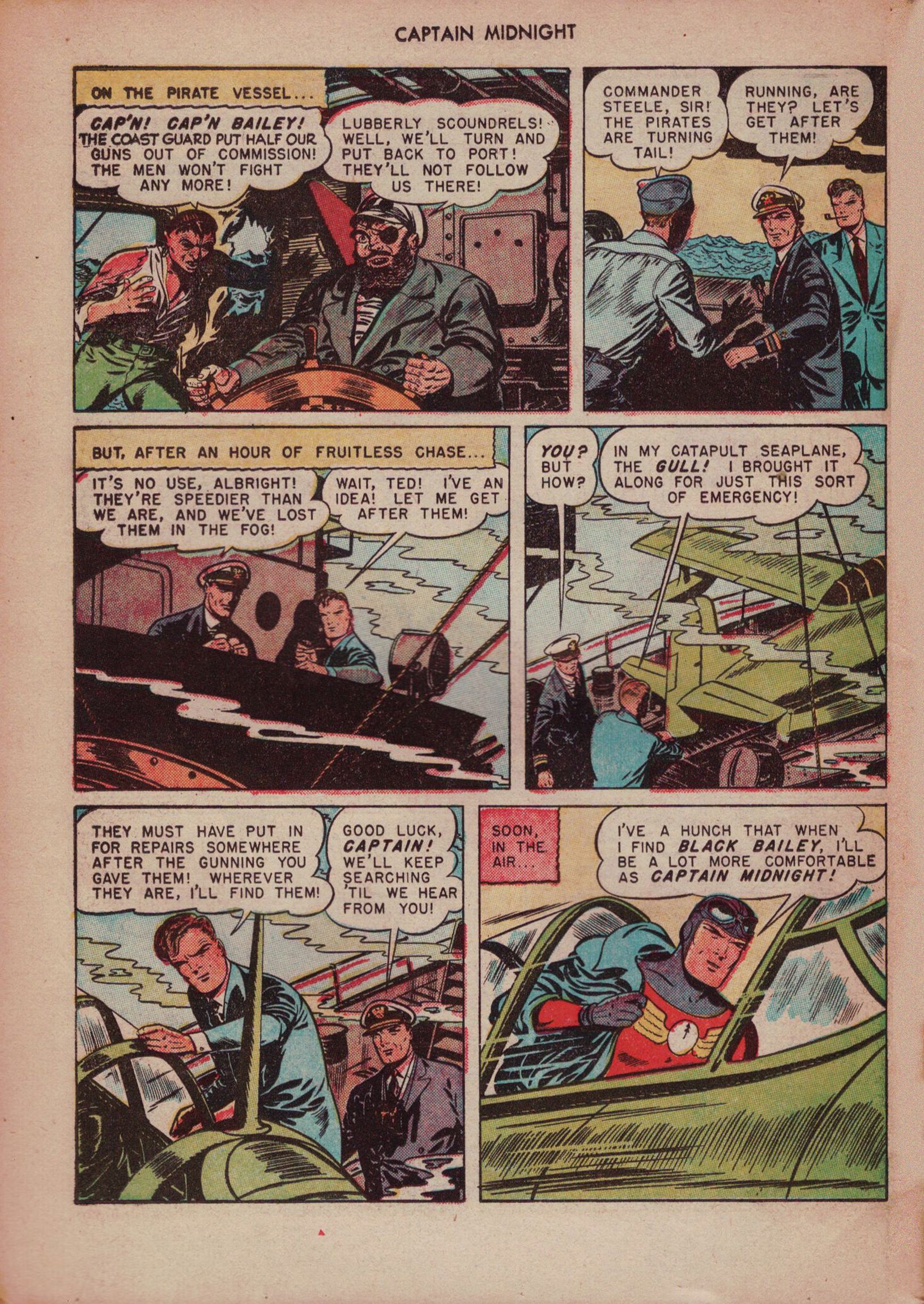 Read online Captain Midnight (1942) comic -  Issue #48 - 42