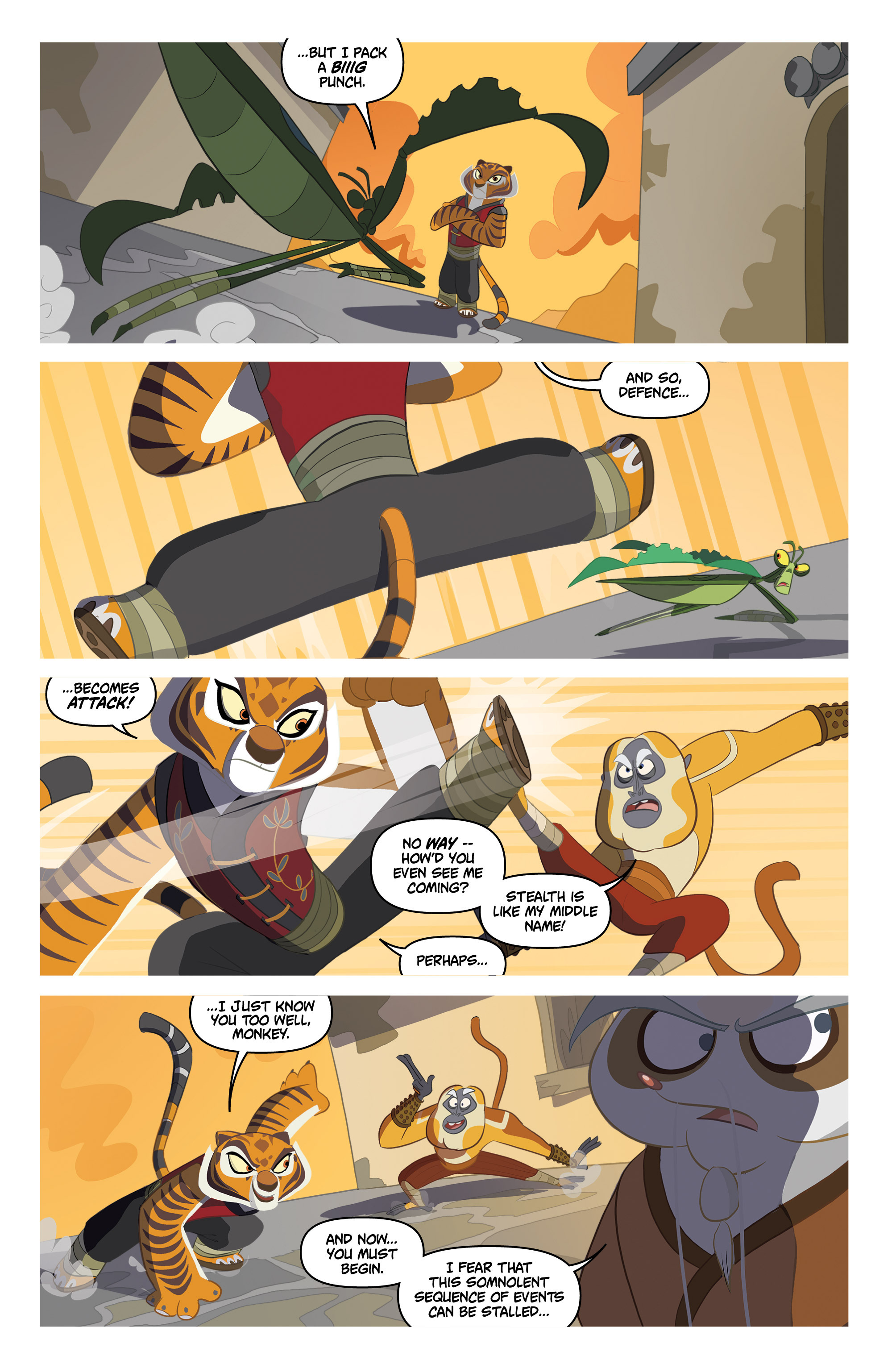 Read online DreamWorks Kung Fu Panda comic -  Issue #1 - 14
