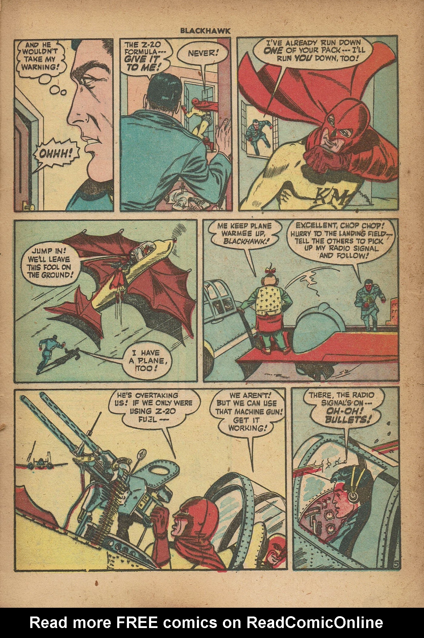 Read online Blackhawk (1957) comic -  Issue #13 - 7