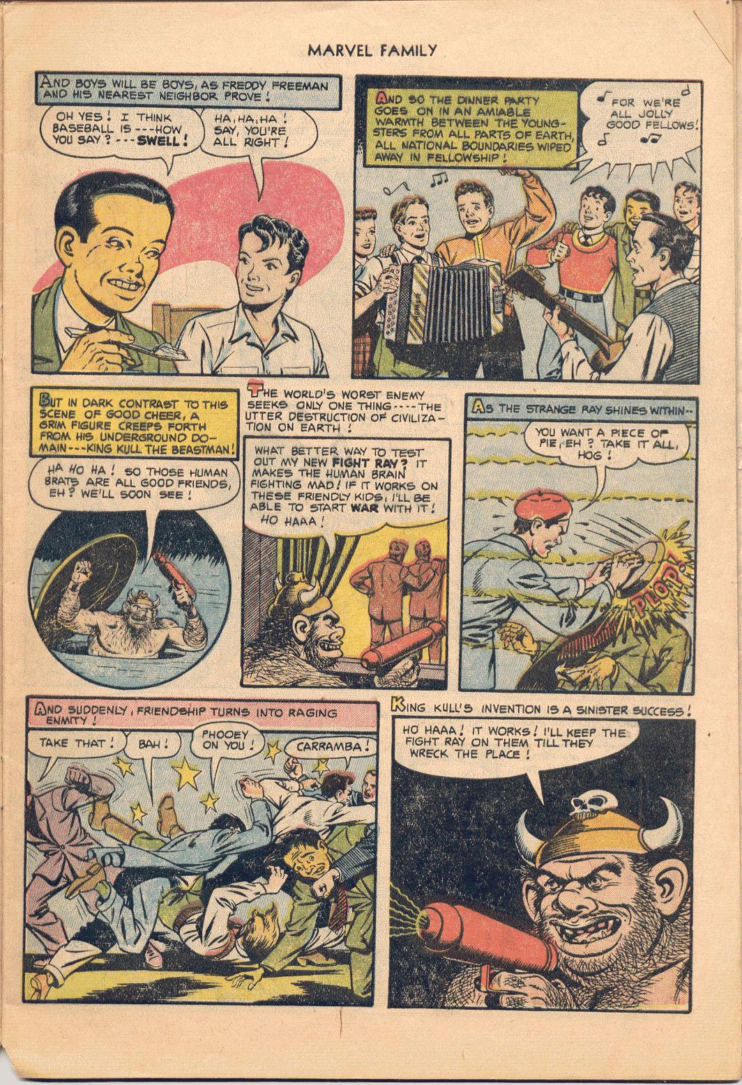 Read online The Marvel Family comic -  Issue #77 - 5