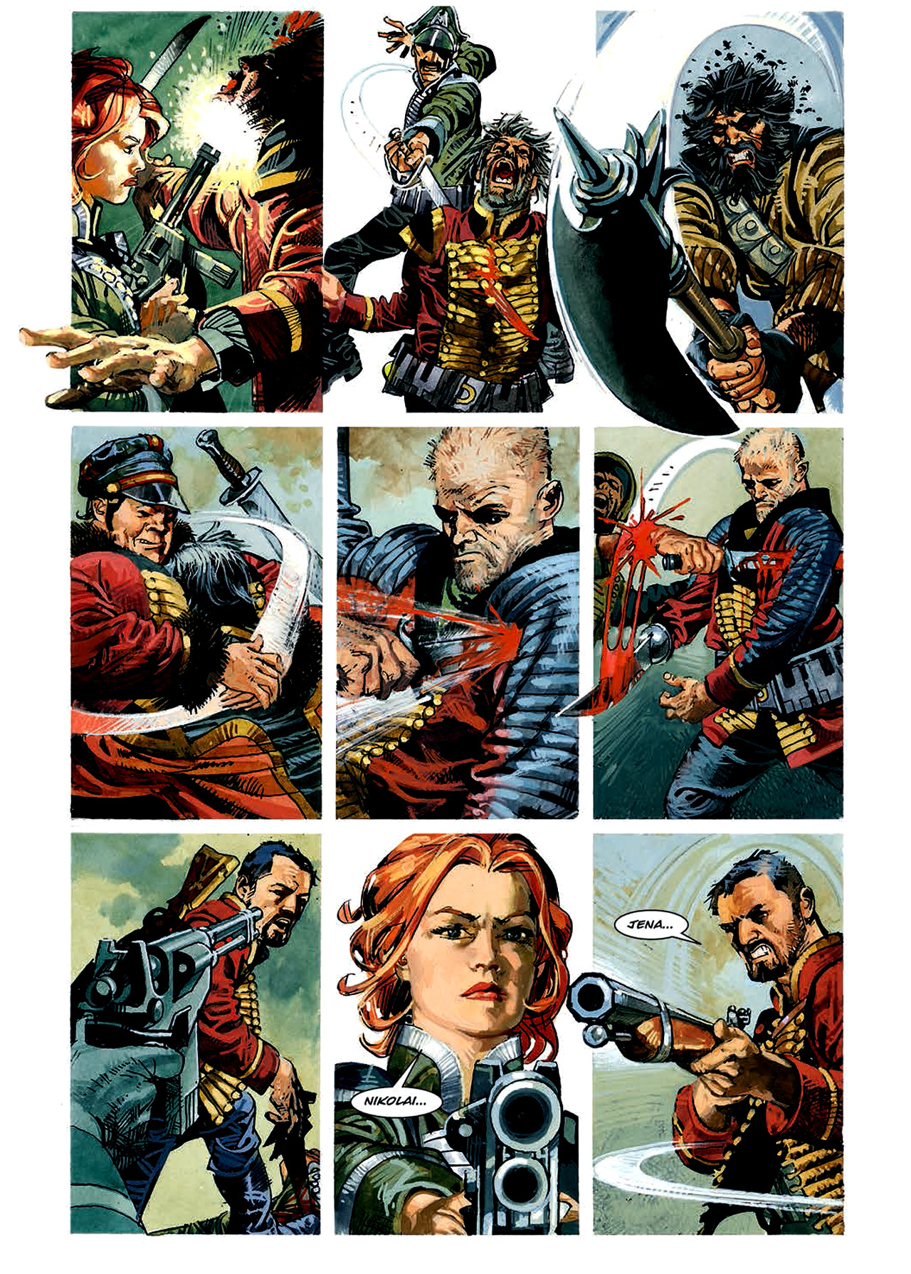 Read online Nikolai Dante comic -  Issue # TPB 4 - 76