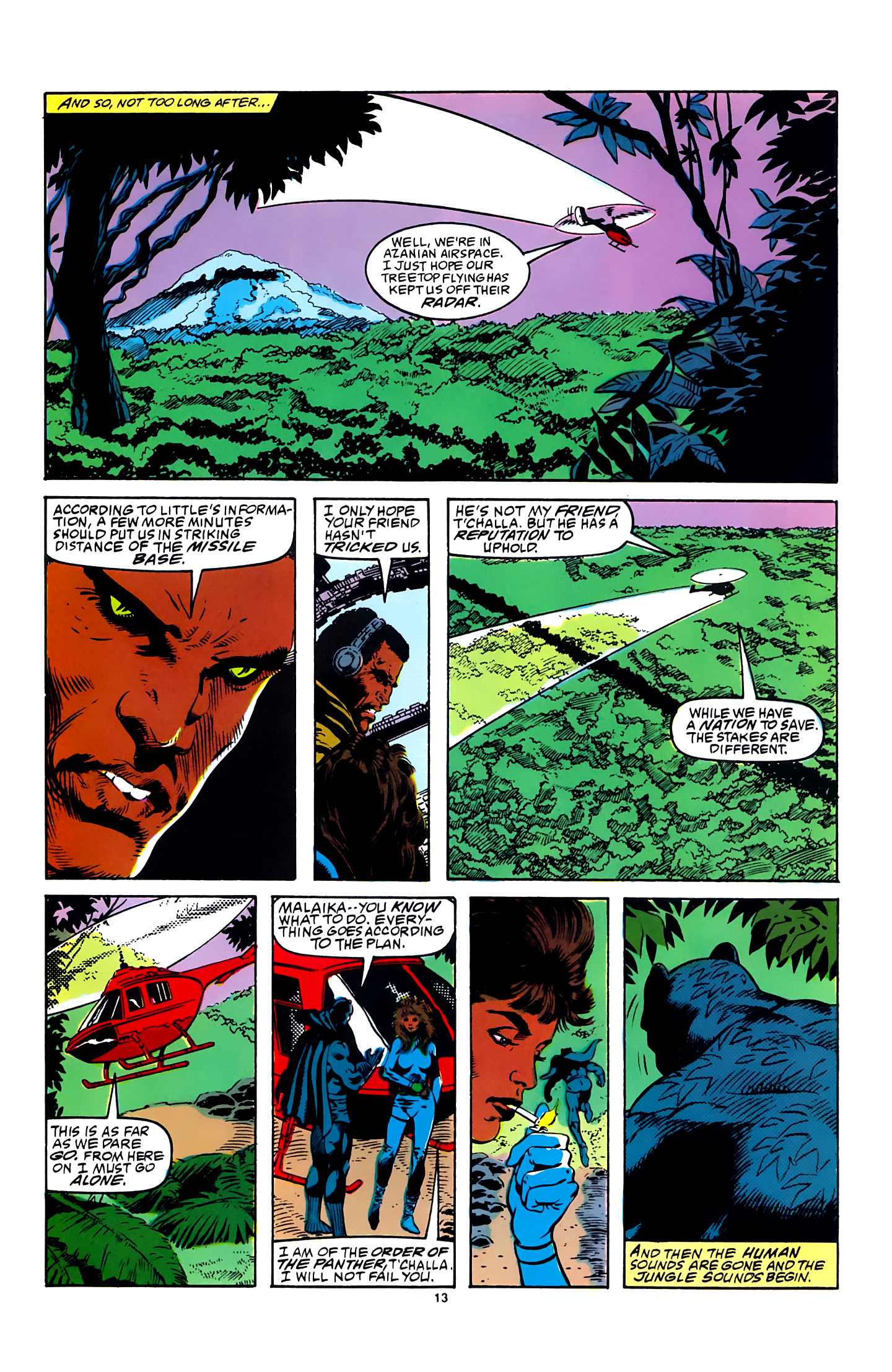 Read online Black Panther (1988) comic -  Issue #3 - 10