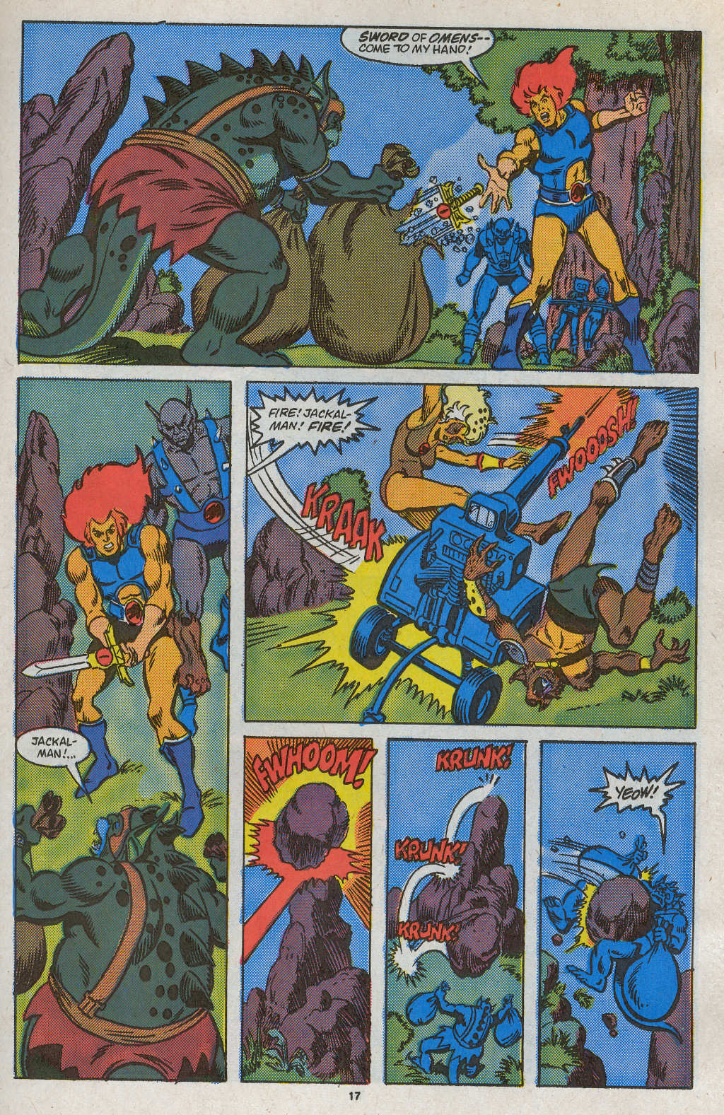 Read online ThunderCats (1985) comic -  Issue #22 - 26