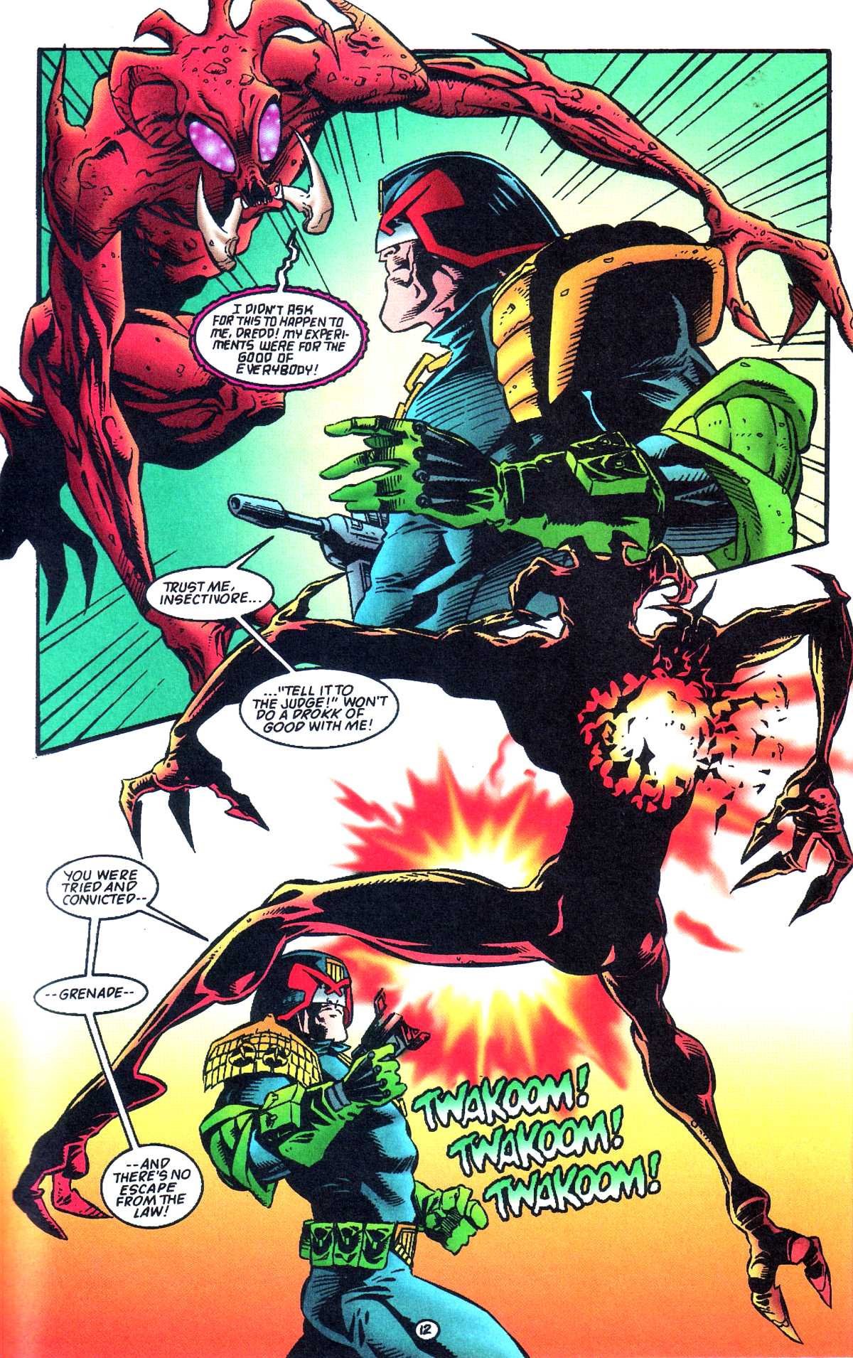 Read online Judge Dredd: Legends of the Law comic -  Issue #7 - 16