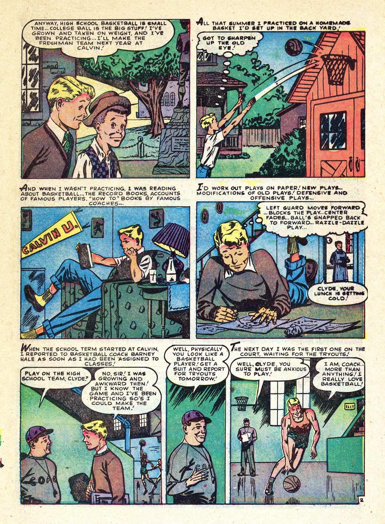 Read online Sports Action comic -  Issue #11 - 11