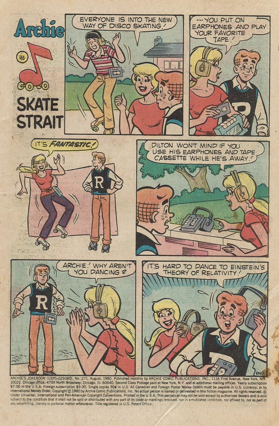 Read online Archie's Joke Book Magazine comic -  Issue #271 - 3