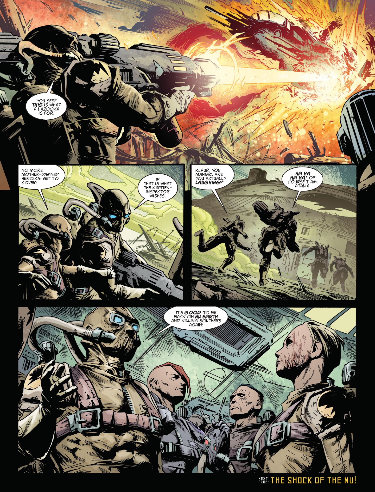 Read online 2000 AD comic -  Issue #2073 - 14
