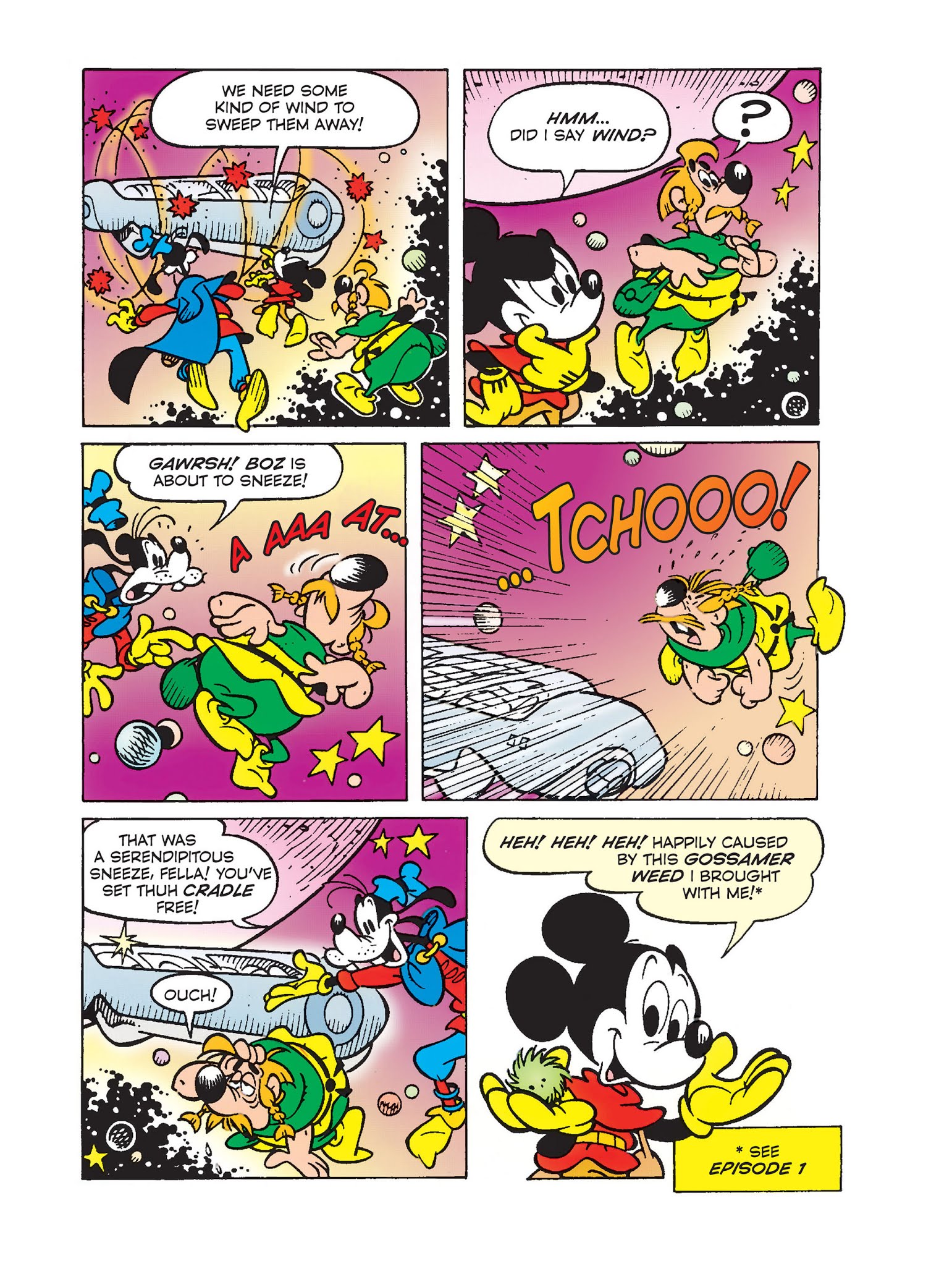 Read online Mickey Mouse and the Sleeping Beauty in the Stars comic -  Issue #2 - 15