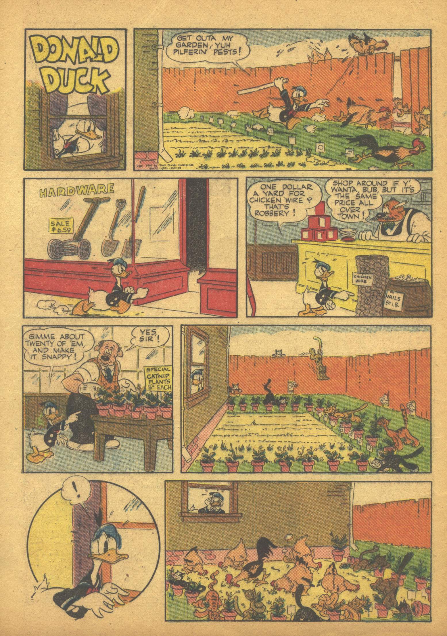 Read online Walt Disney's Comics and Stories comic -  Issue #67 - 40