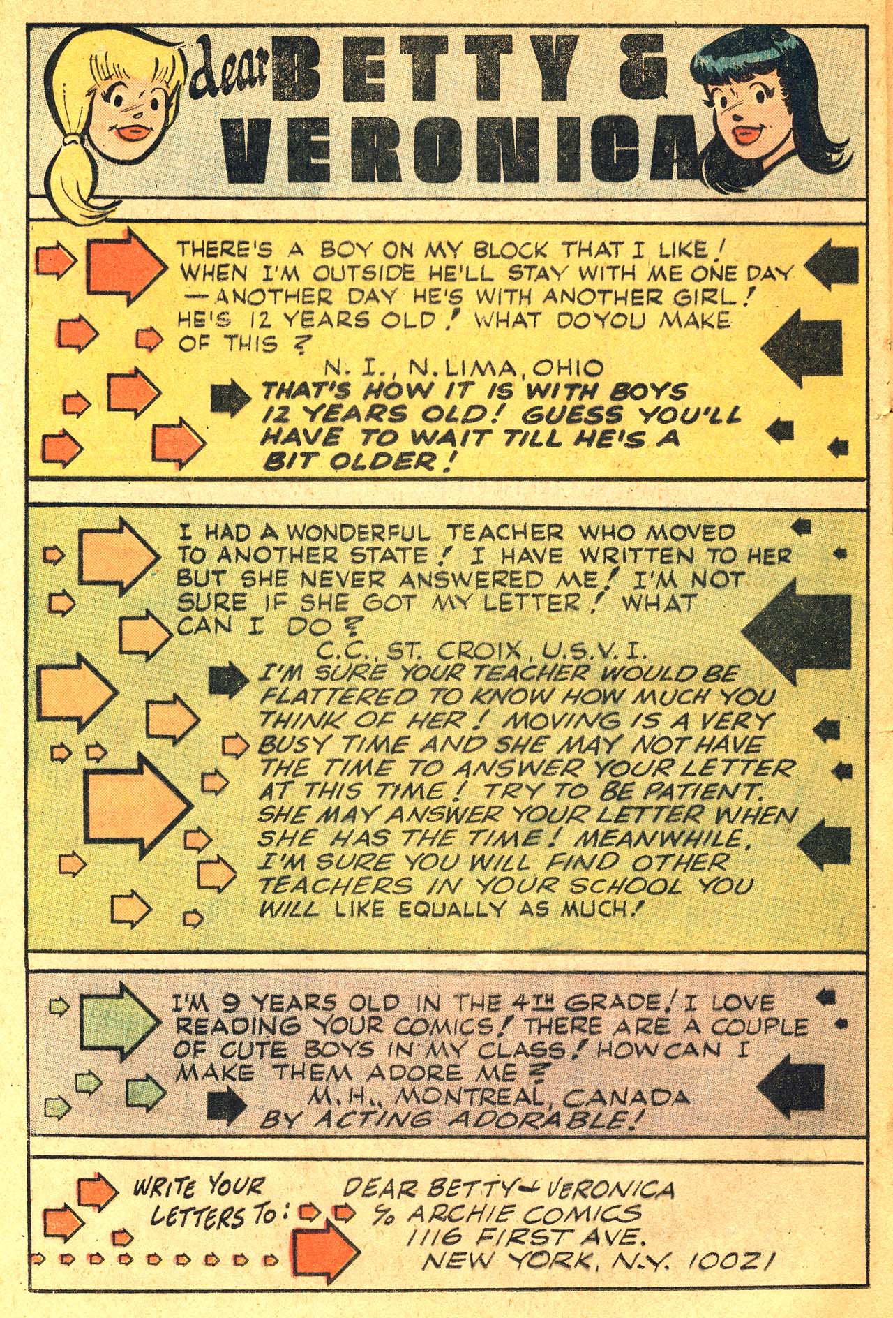 Read online Archie's Girls Betty and Veronica comic -  Issue #210 - 22