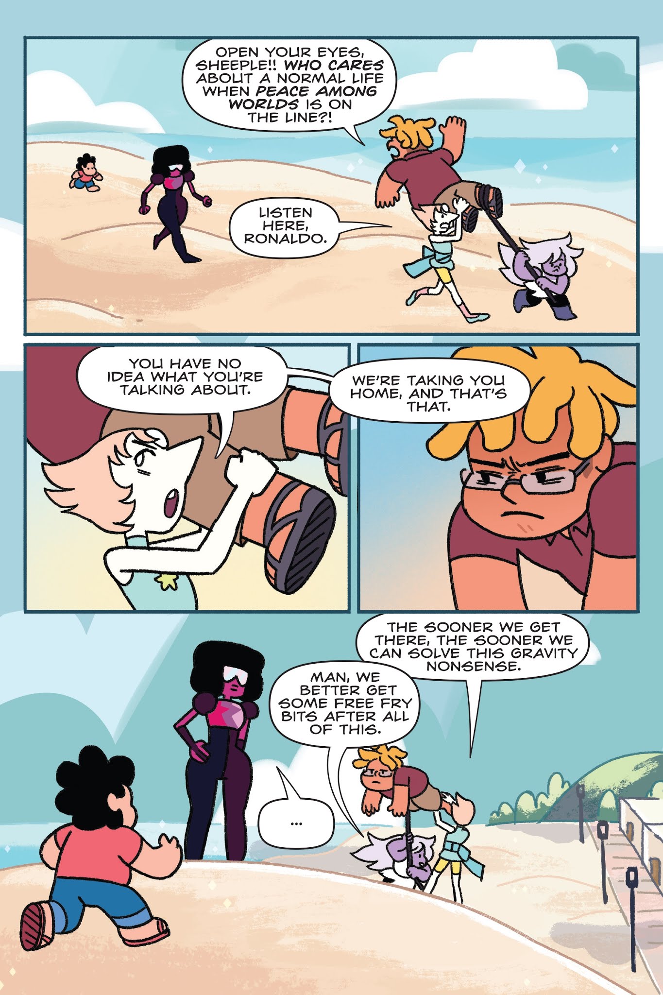Read online Steven Universe: Anti-Gravity comic -  Issue # TPB - 34
