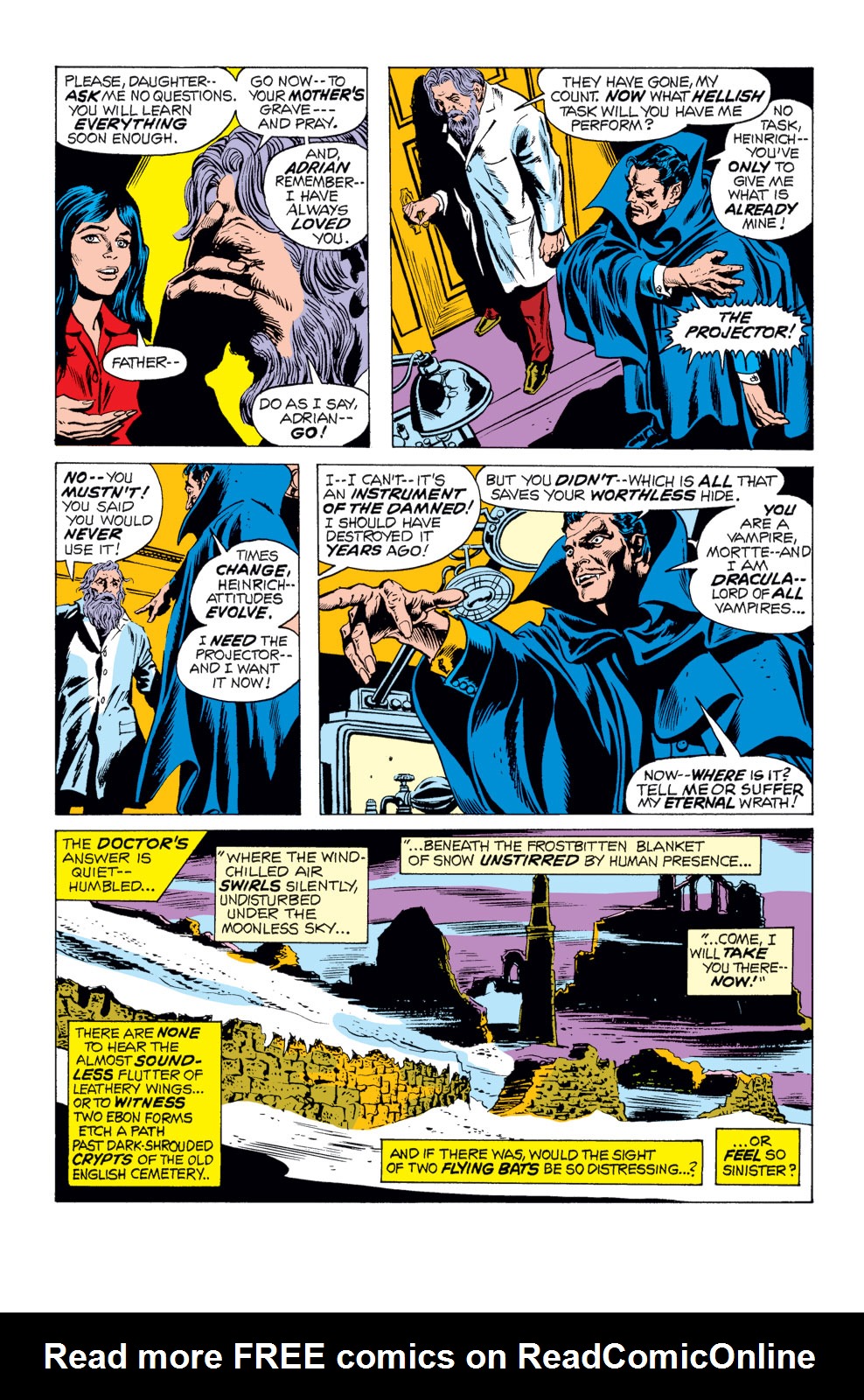 Read online Tomb of Dracula (1972) comic -  Issue #8 - 10