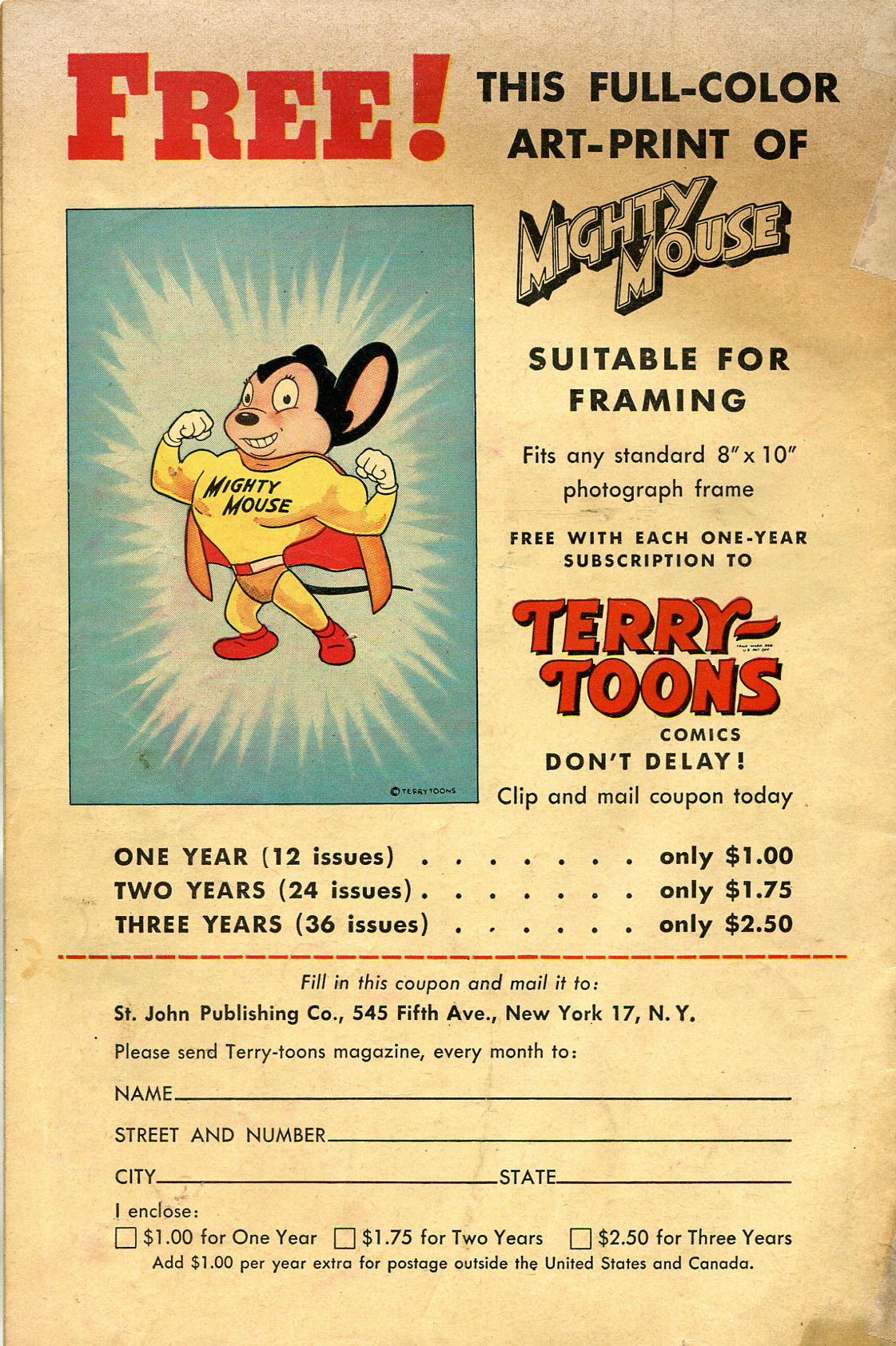 Read online Terry-Toons Comics comic -  Issue #66 - 36