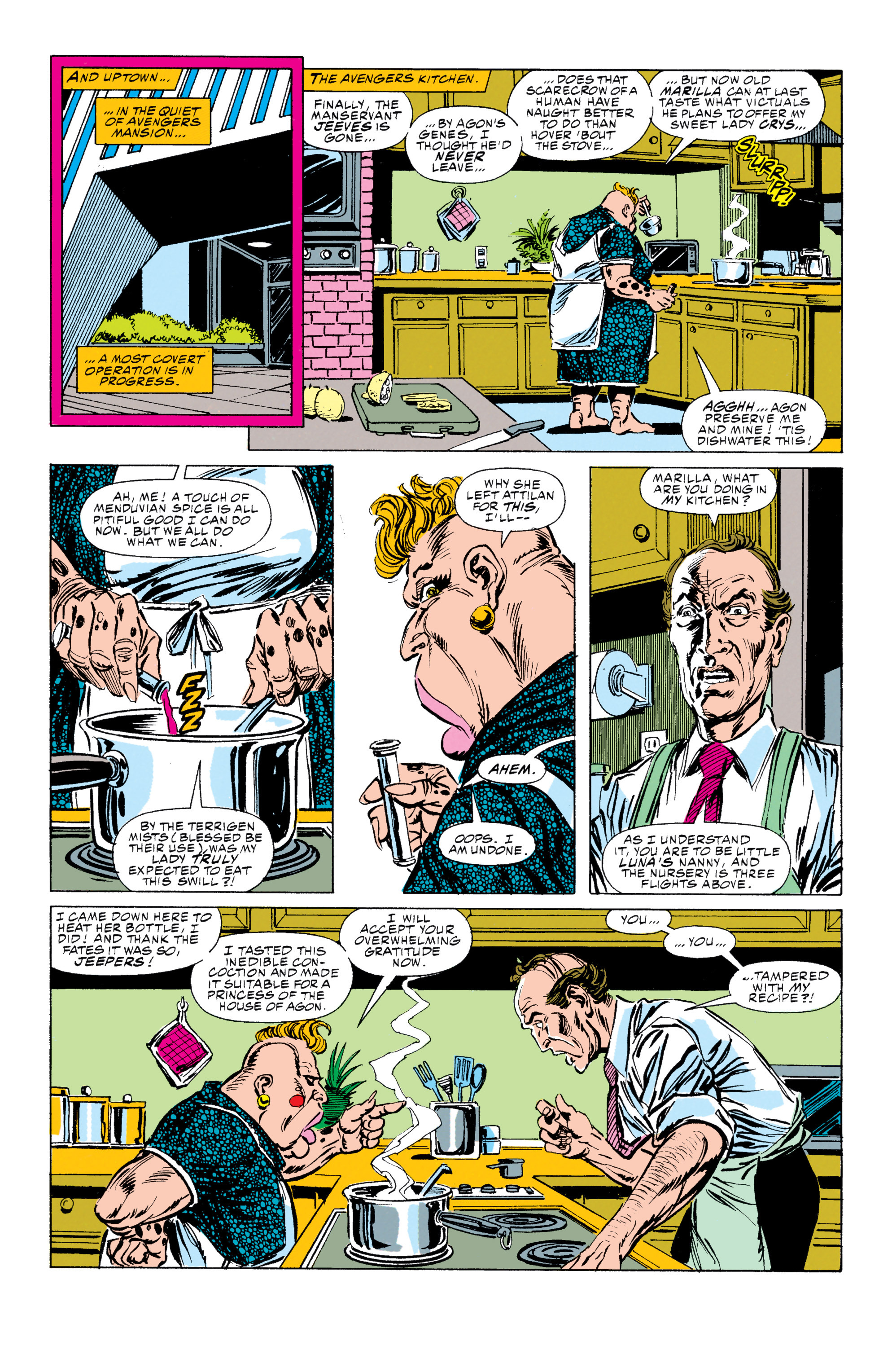 Read online The Avengers (1963) comic -  Issue #344 - 9