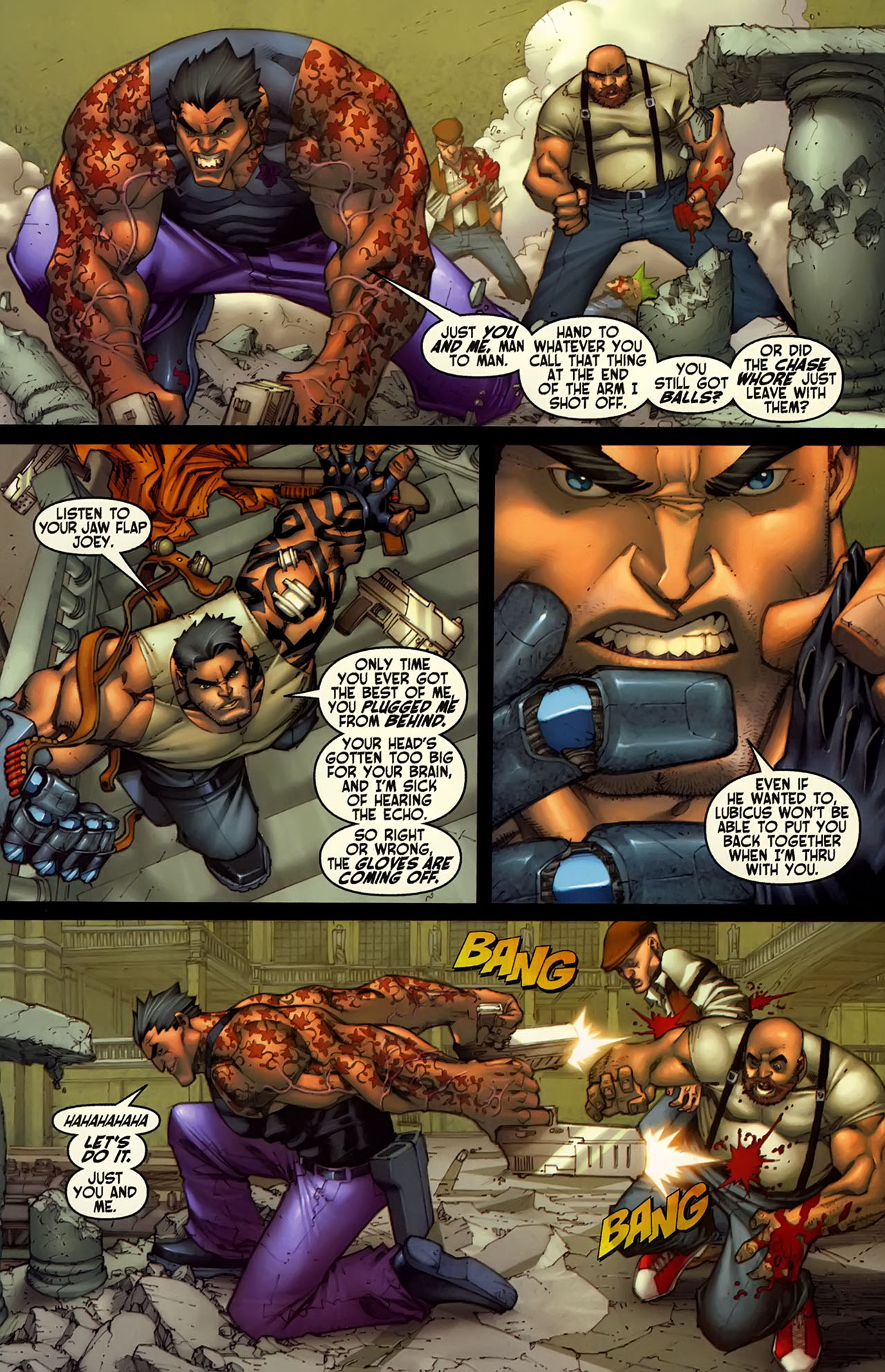 Read online Iron and the Maiden comic -  Issue #4 - 19