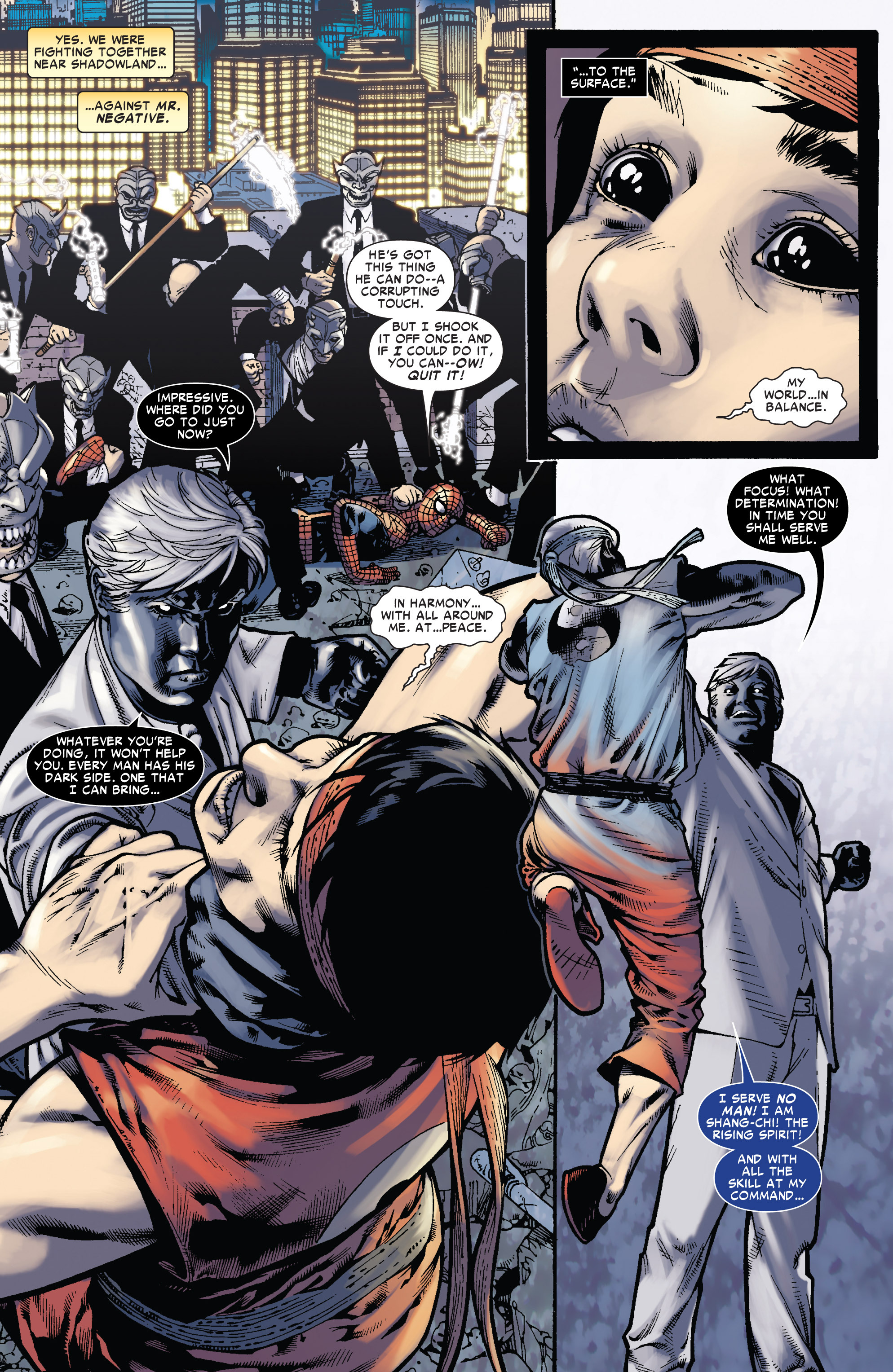 Read online Shadowland: Spider-Man comic -  Issue # Full - 5