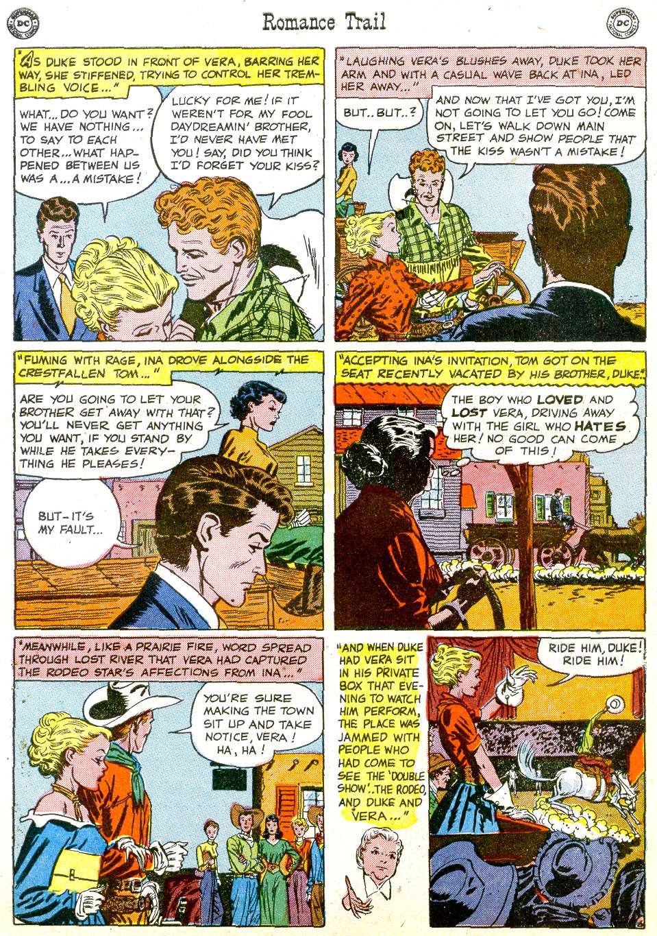 Read online Romance Trail comic -  Issue #5 - 9
