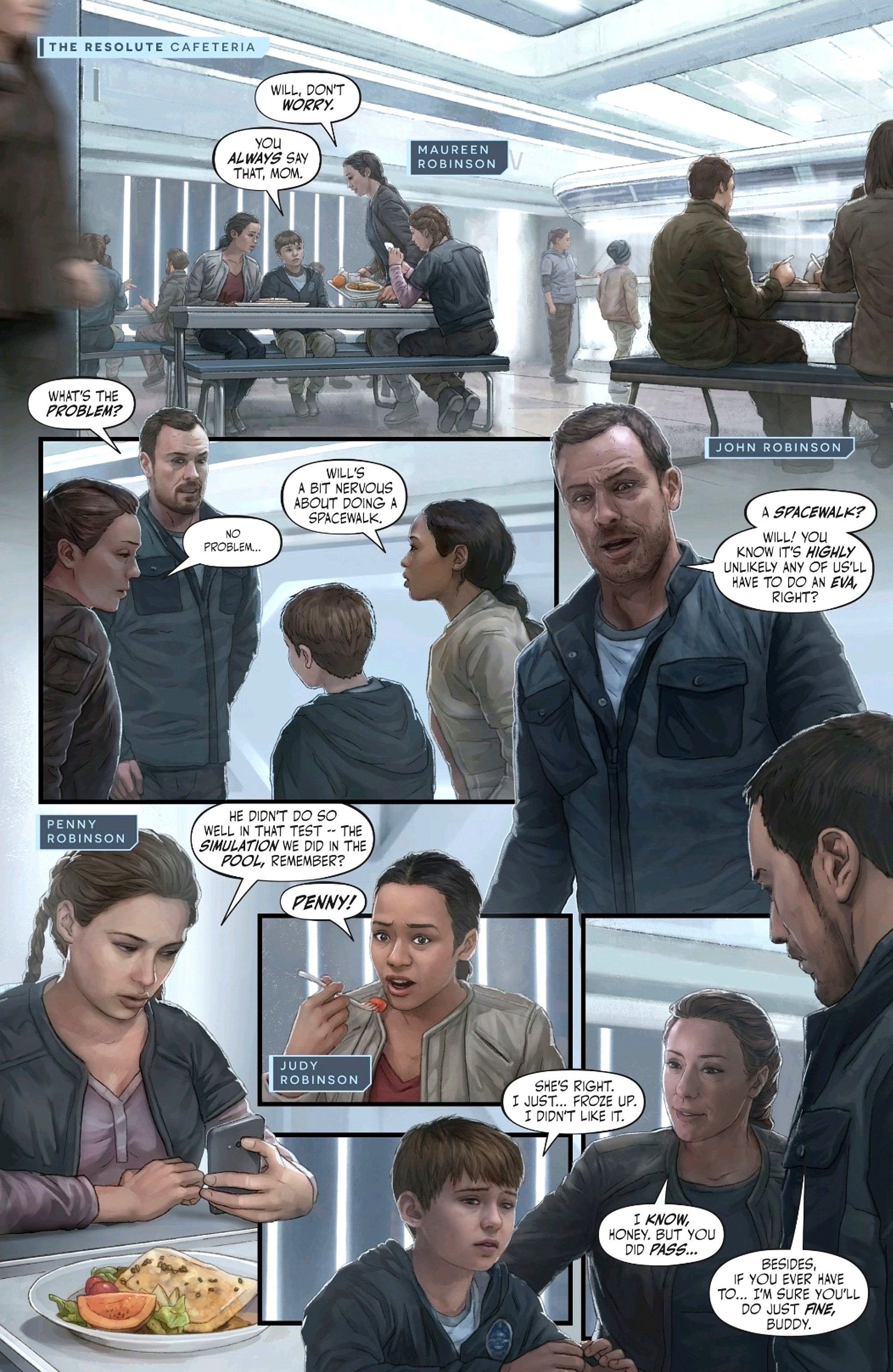 Read online Lost in Space: Countdown to Danger comic -  Issue #1 - 9