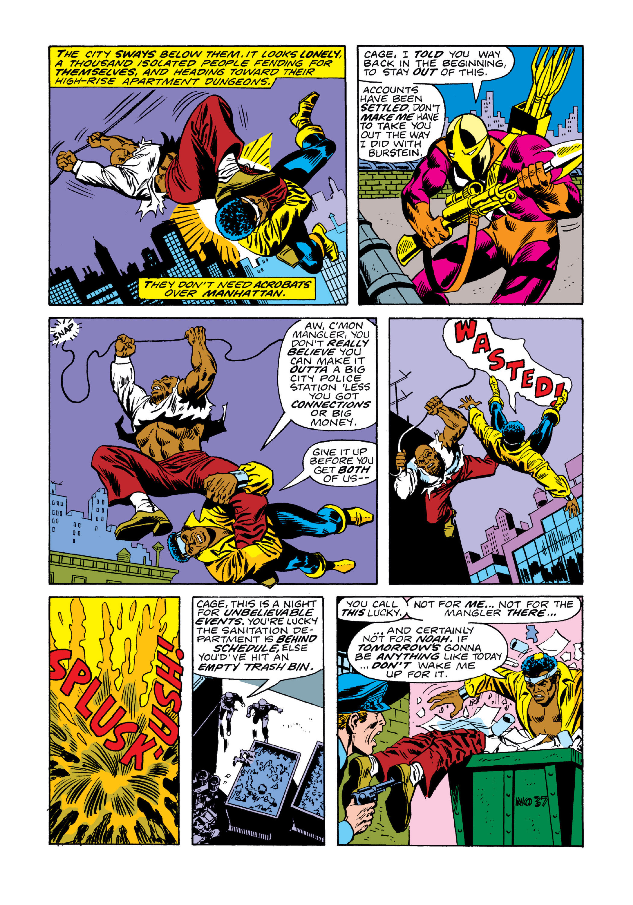 Read online Marvel Masterworks: Luke Cage, Power Man comic -  Issue # TPB 3 (Part 1) - 69