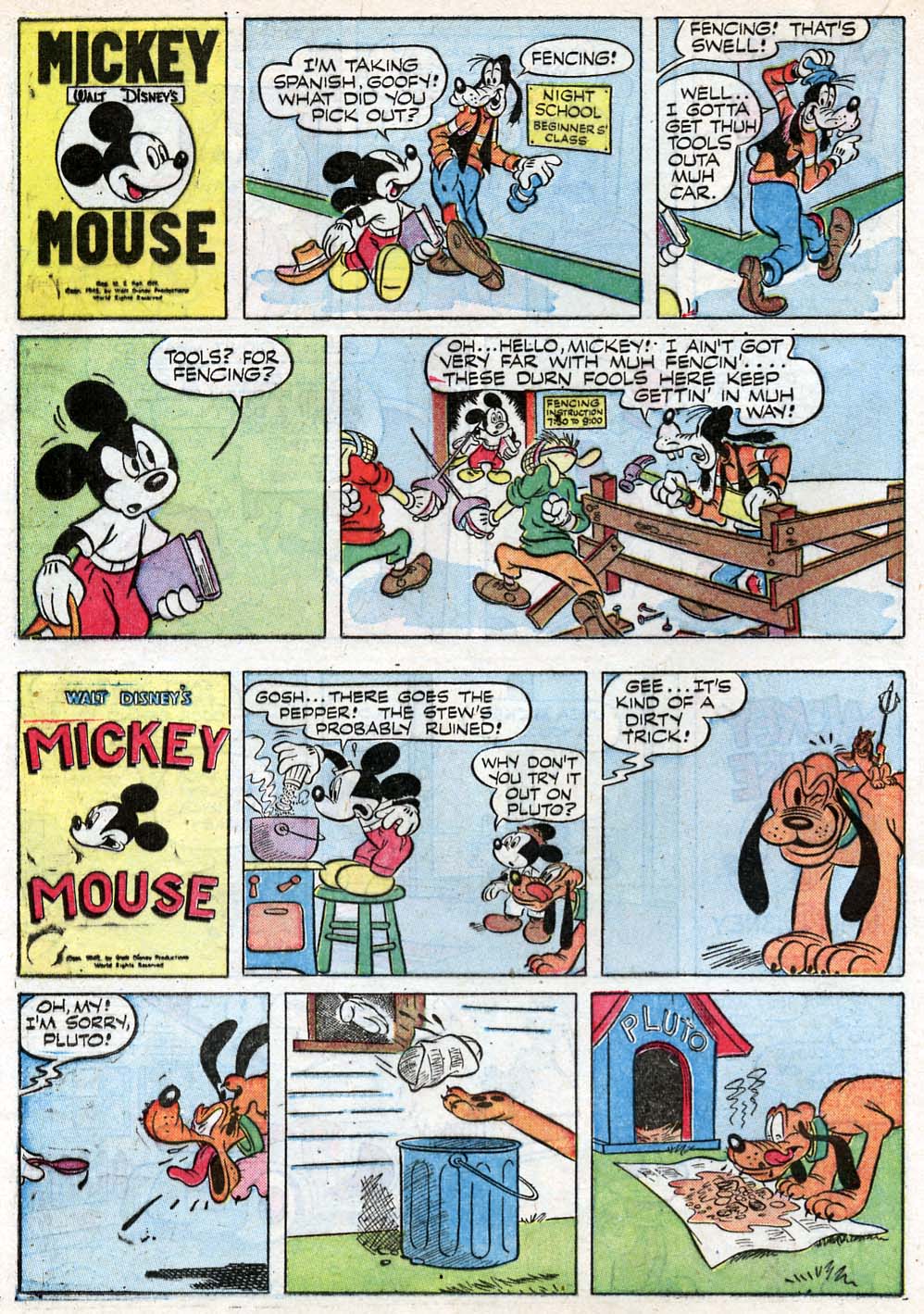 Read online Walt Disney's Comics and Stories comic -  Issue #95 - 30