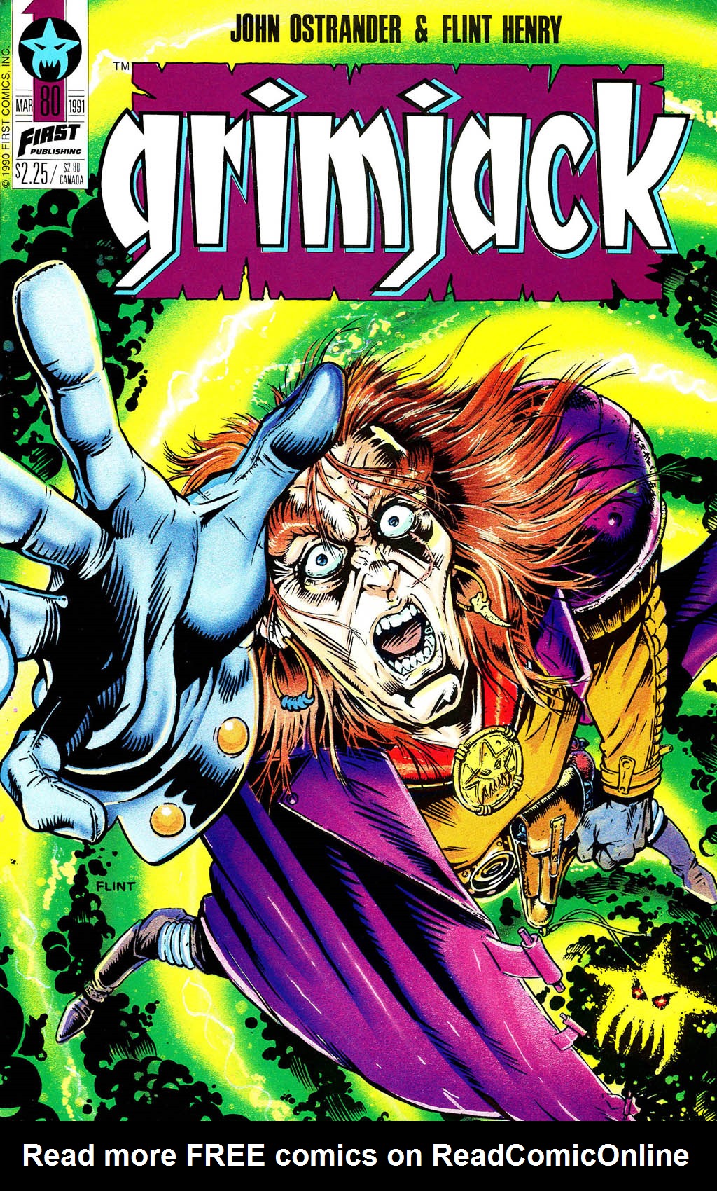Read online Grimjack comic -  Issue #80 - 1
