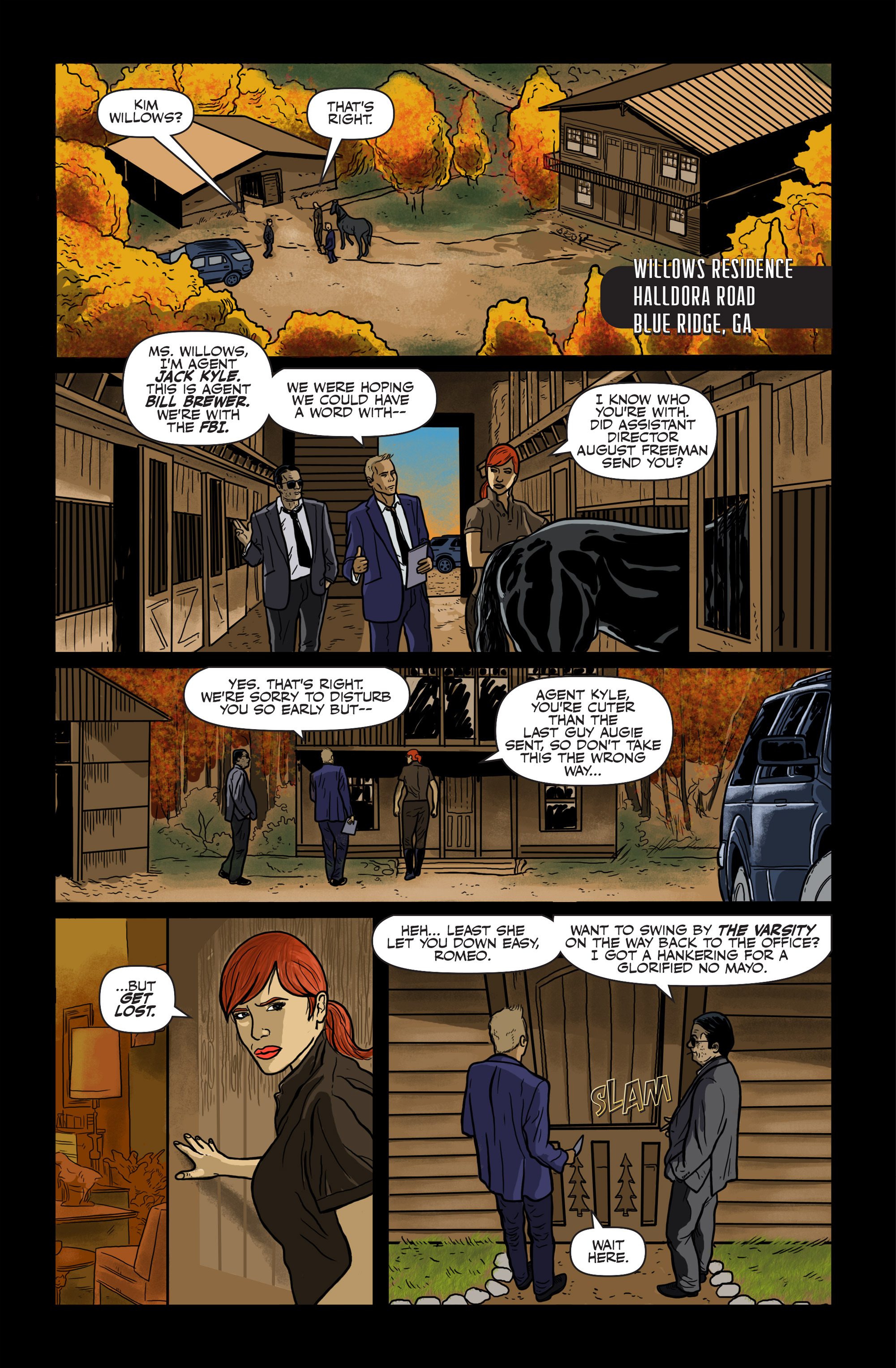 Read online Missing: A Kim Willows Mystery comic -  Issue #1 - 6
