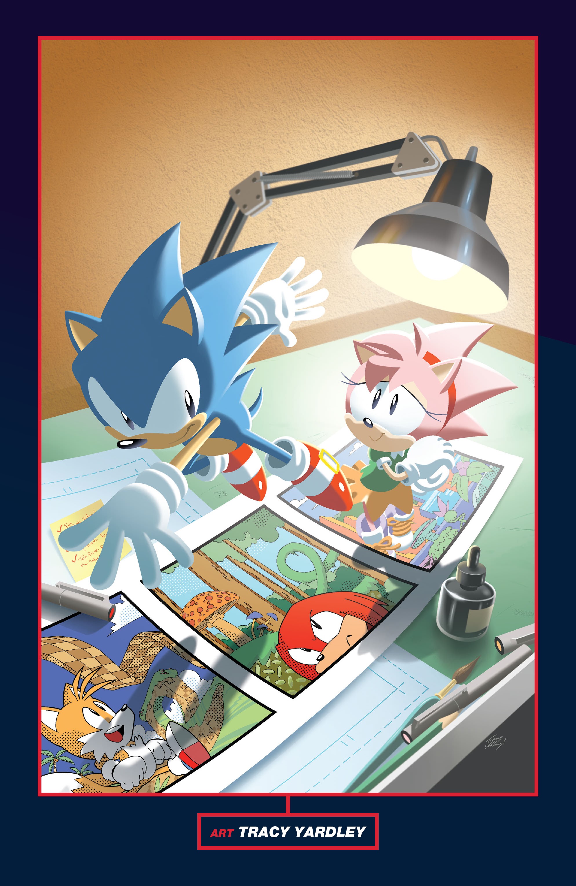 Read online Free Comic Book Day 2021 comic -  Issue # Sonic the Hedgehog 30th Anniversary Special - 24