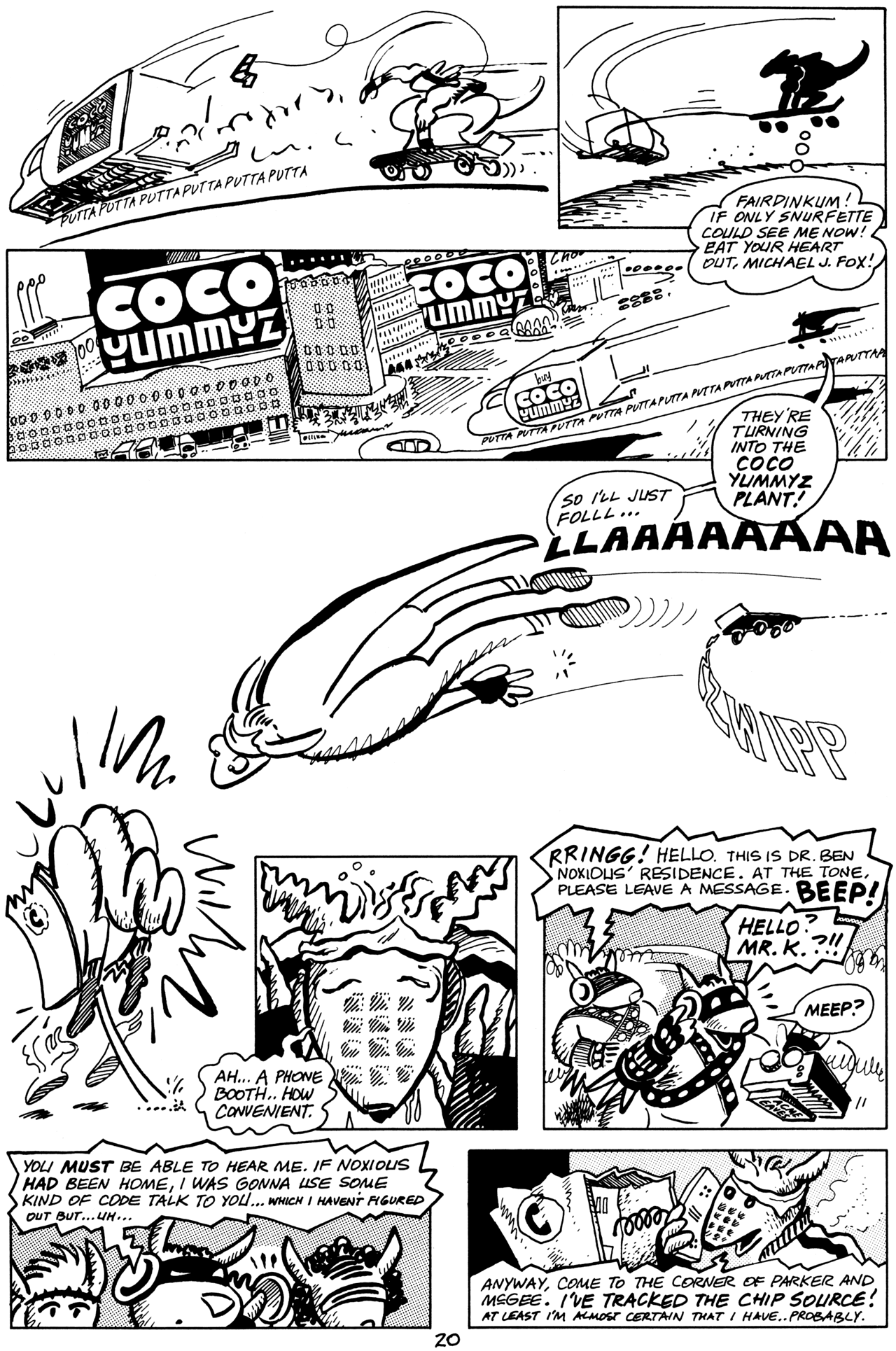 Read online Pre-Teen Dirty-Gene Kung-Fu Kangaroos comic -  Issue #1 - 22
