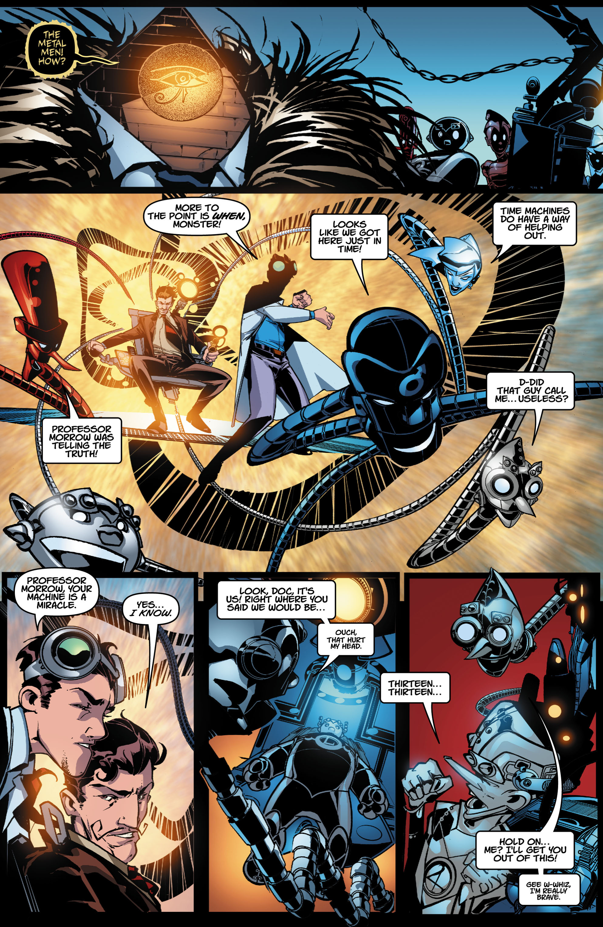 Read online Metal Men (2007) comic -  Issue #8 - 10