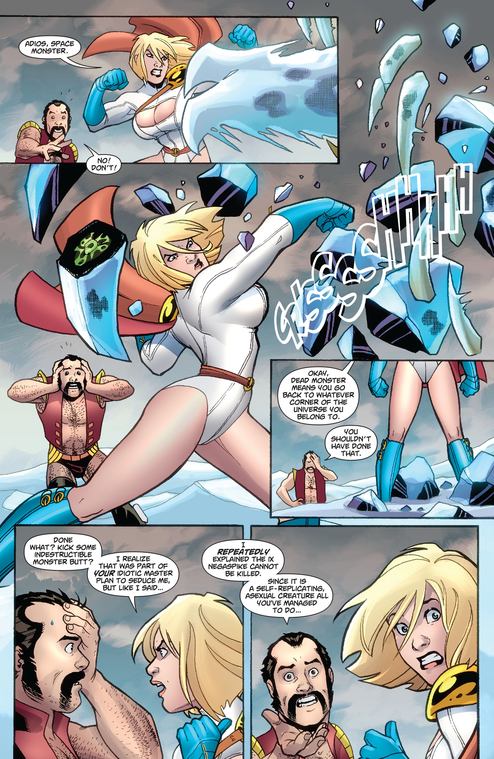 Read online Power Girl (2009) comic -  Issue #7 - 22