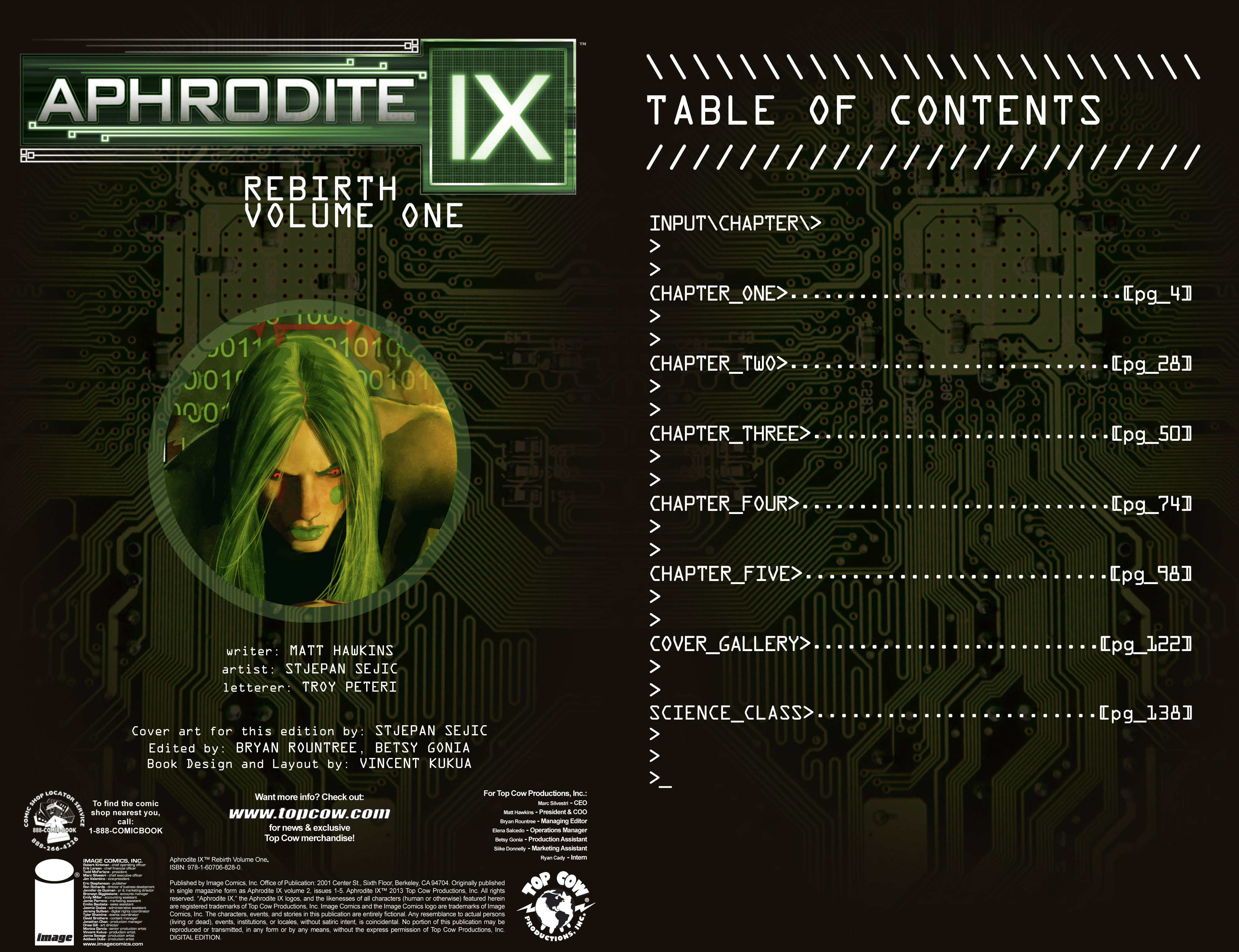 Read online Aphrodite IX (2013) comic -  Issue #Aphrodite IX (2013) _TPB 1 - 3