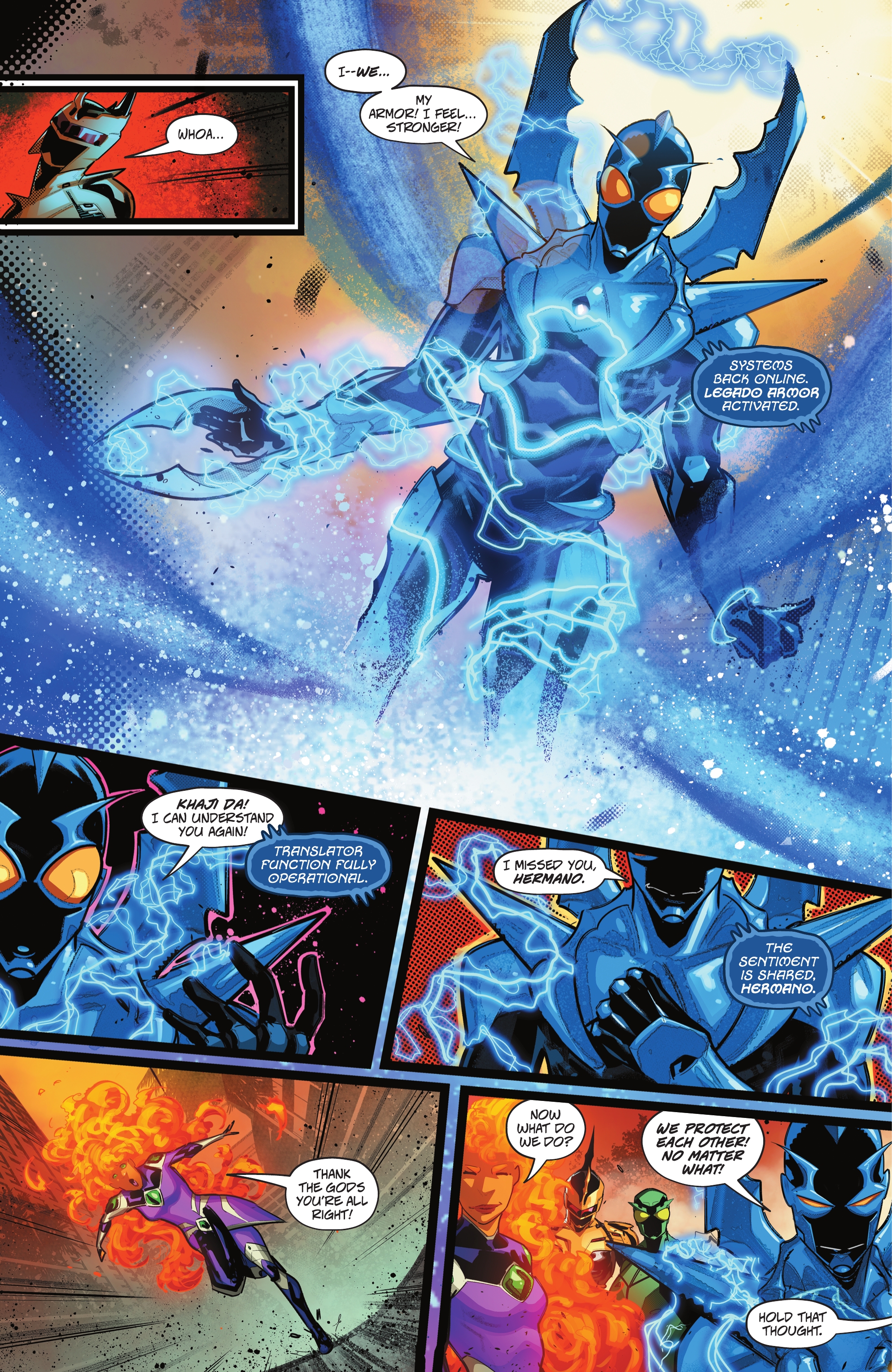 Read online Blue Beetle: Graduation Day comic -  Issue #5 - 20