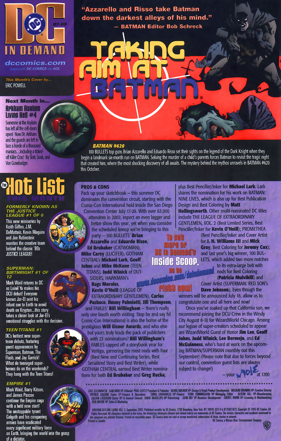 Read online Arkham Asylum: Living Hell comic -  Issue #3 - 24