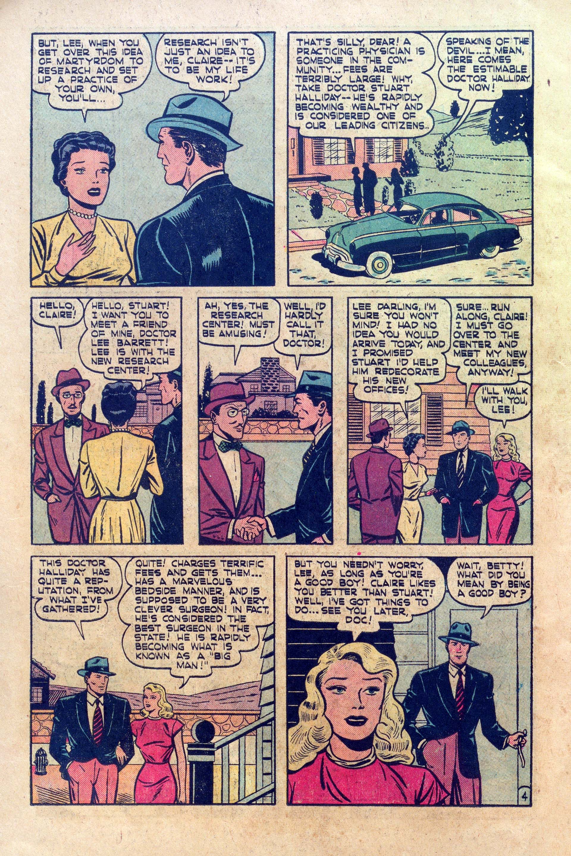 Read online Romantic Affairs comic -  Issue #3 - 6