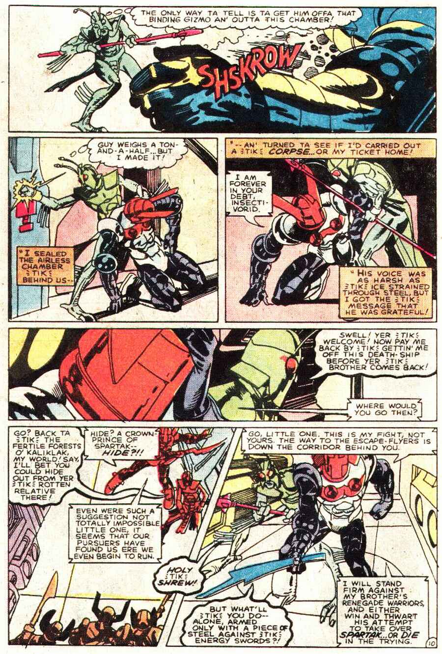 Read online Micronauts (1979) comic -  Issue #38 - 28