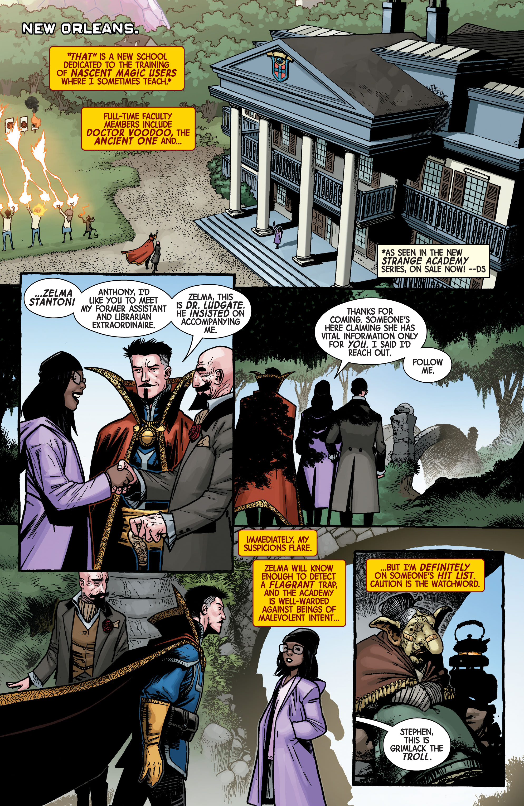 Read online Dr. Strange comic -  Issue #5 - 11