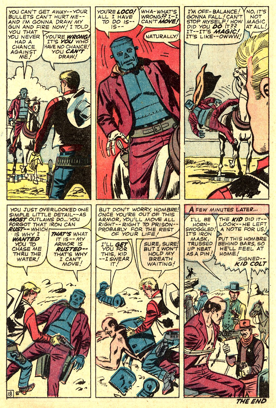 Read online Kid Colt Outlaw comic -  Issue #114 - 24