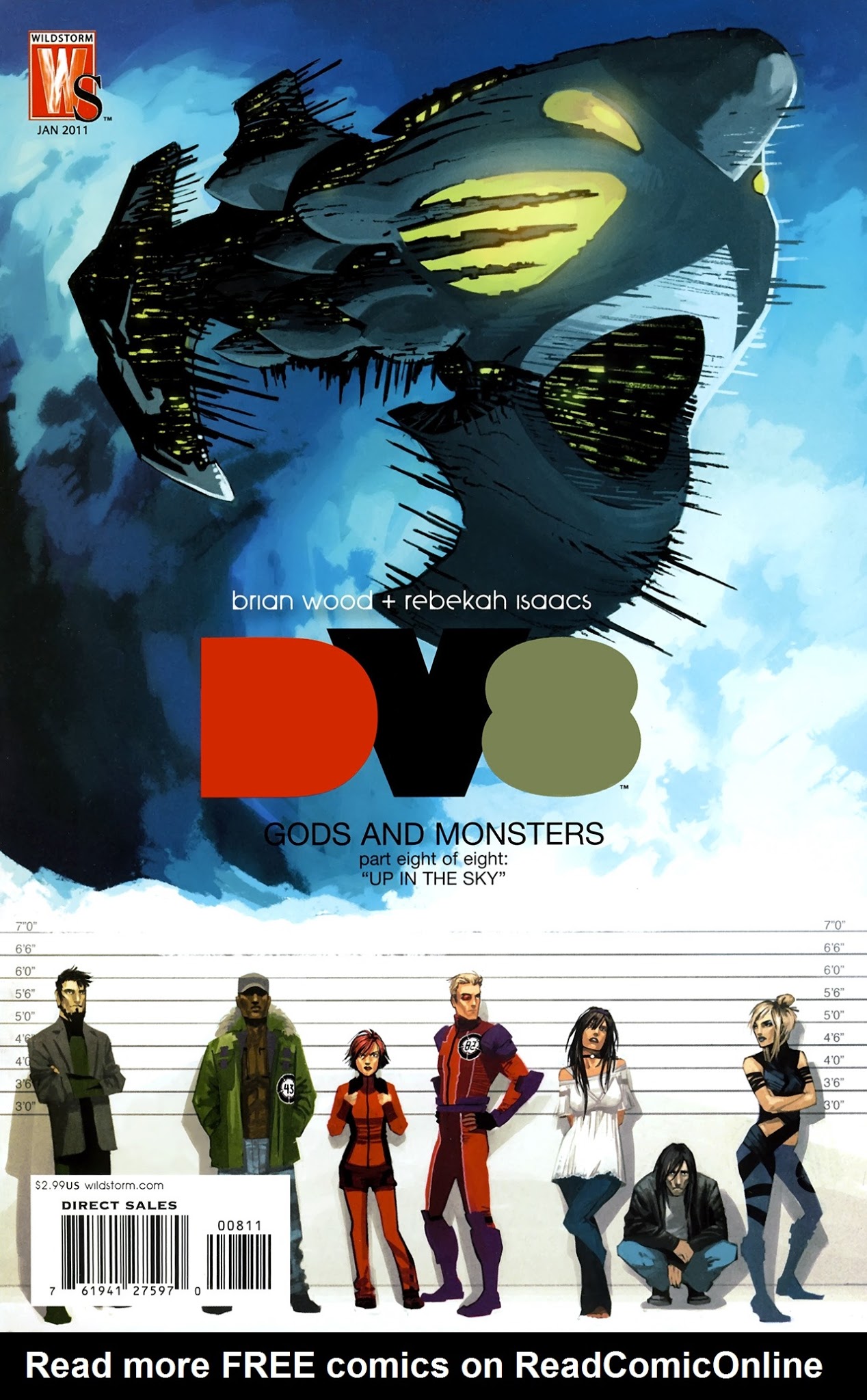 Read online DV8: Gods and Monsters comic -  Issue #8 - 1